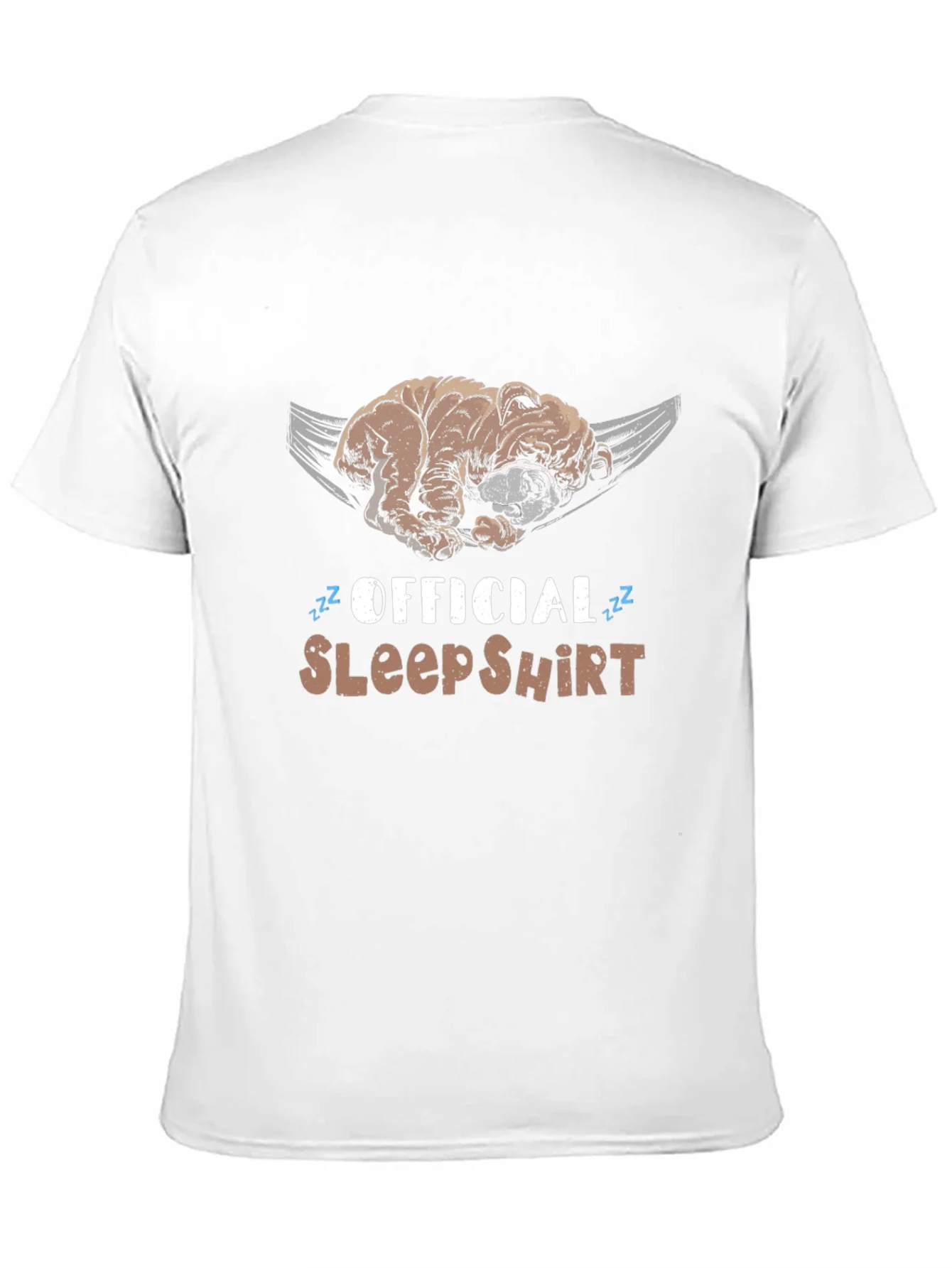 Camiseta de Dormir Oficial con Bulldog Perezoso