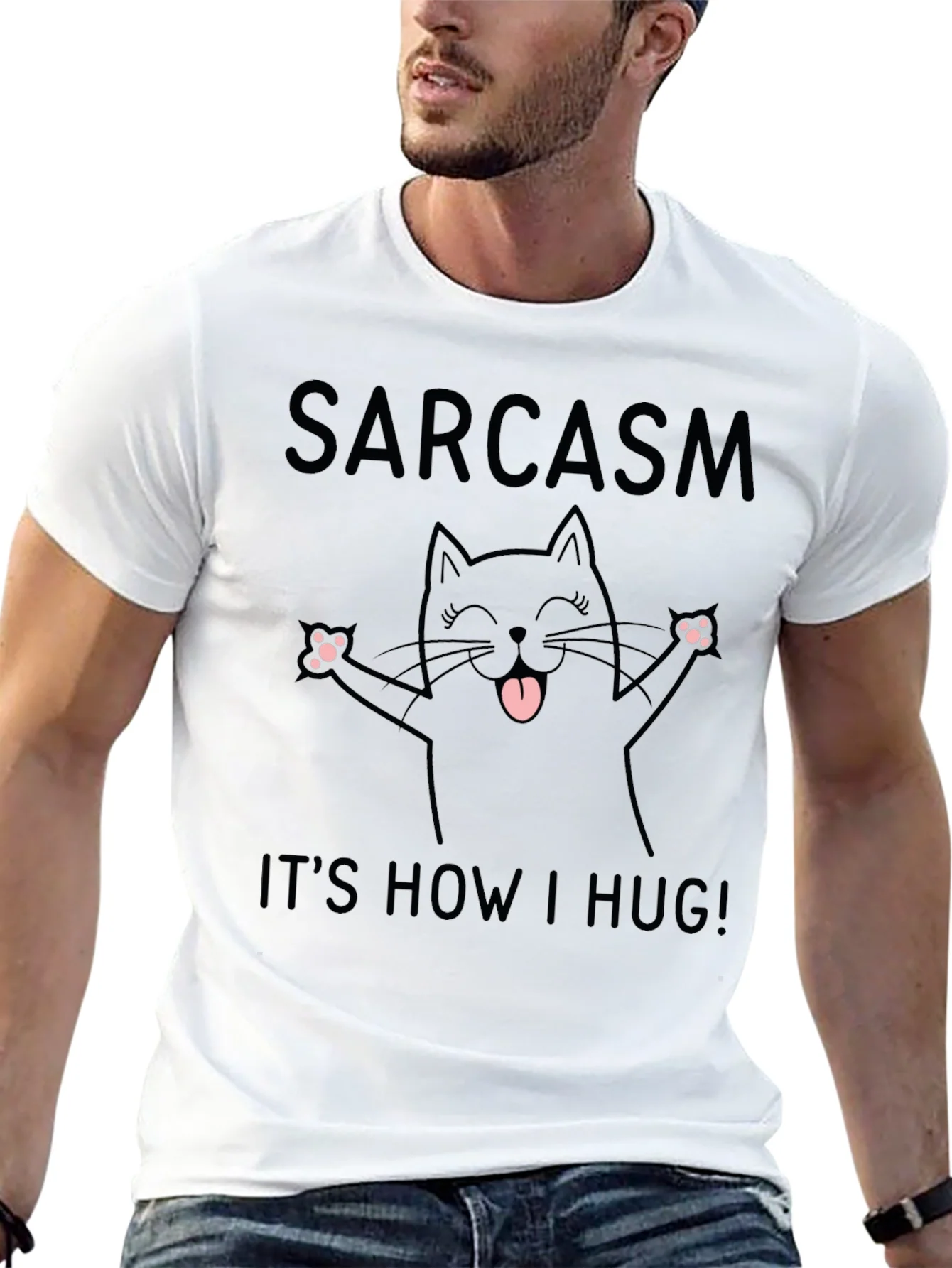 Rebbecca Sarcasm Its How I Hug T-Shirt