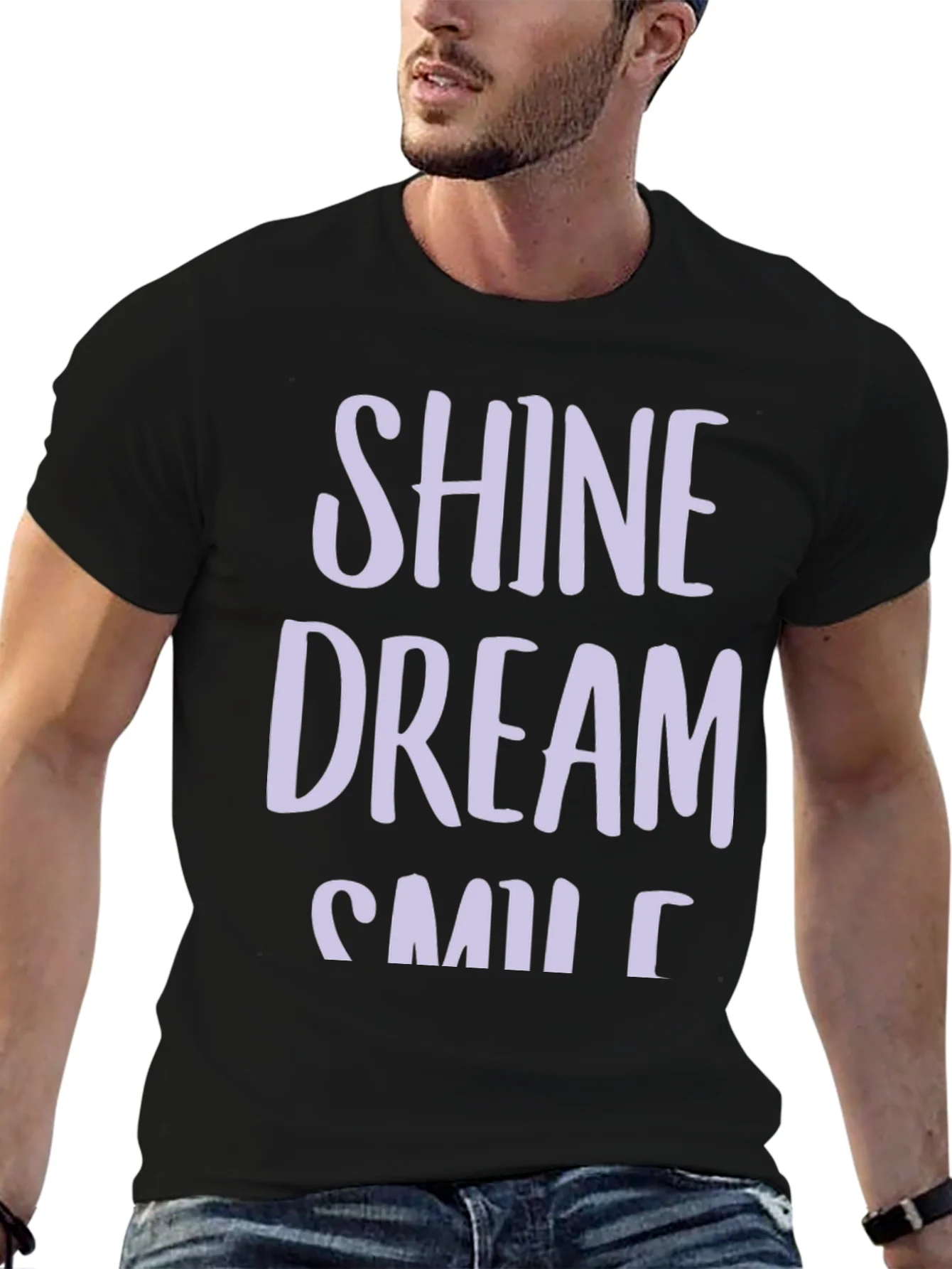 Rebbecca Shine Dream Smile Graphic Tee
