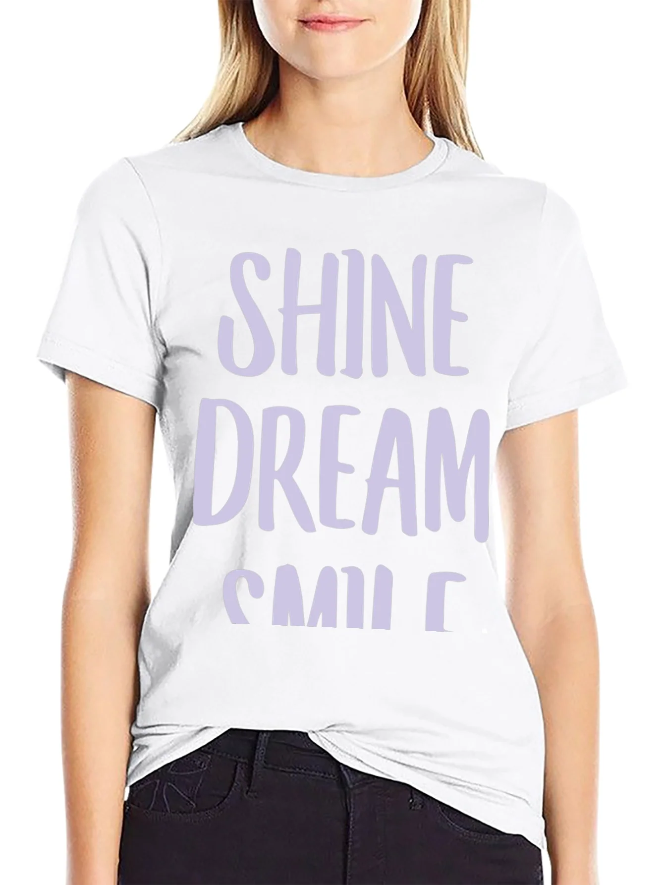 Rebbecca Shine Dream Smile Graphic Tee