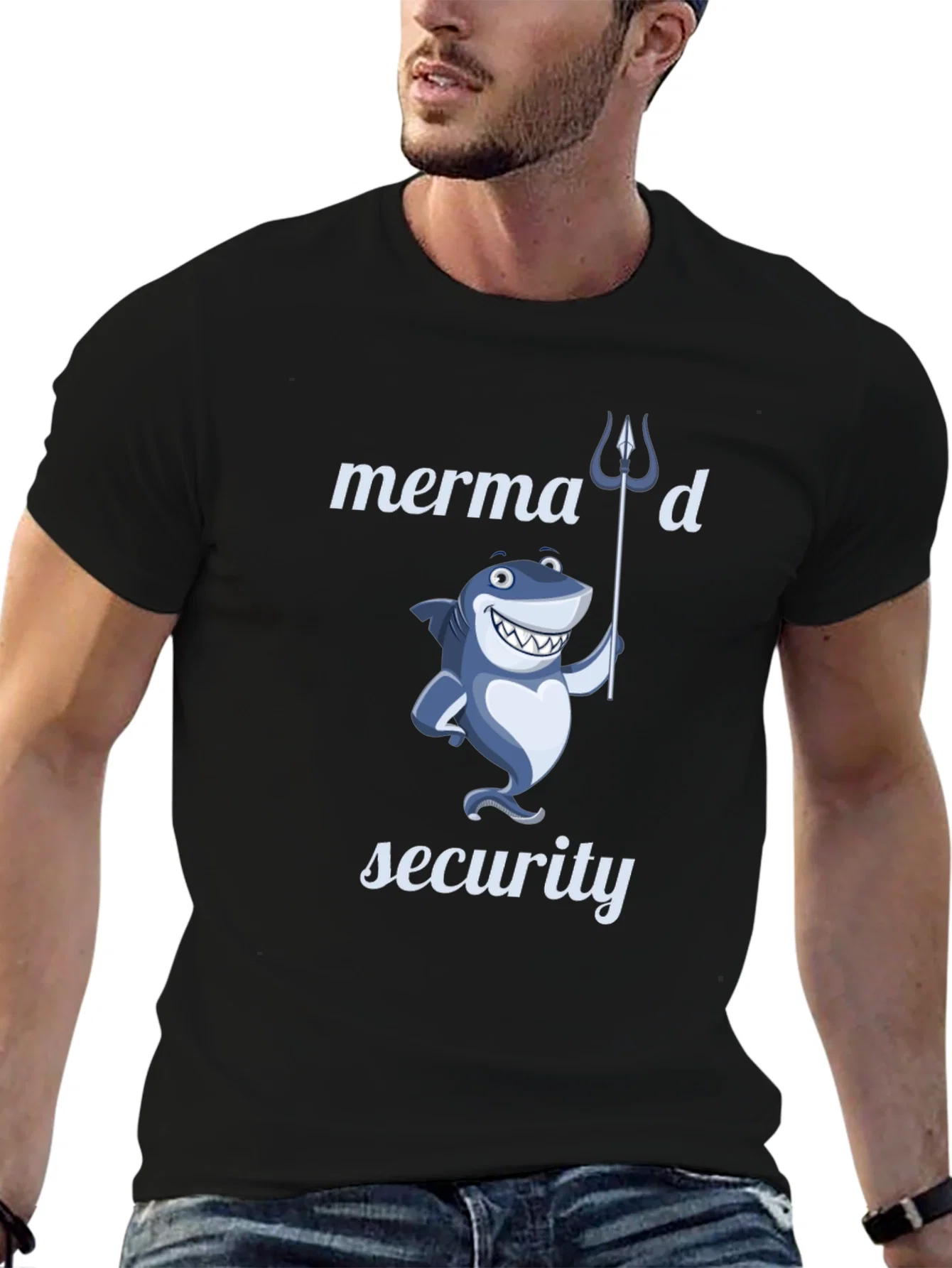 Rebbecca Mermaid Security Shark T-Shirt