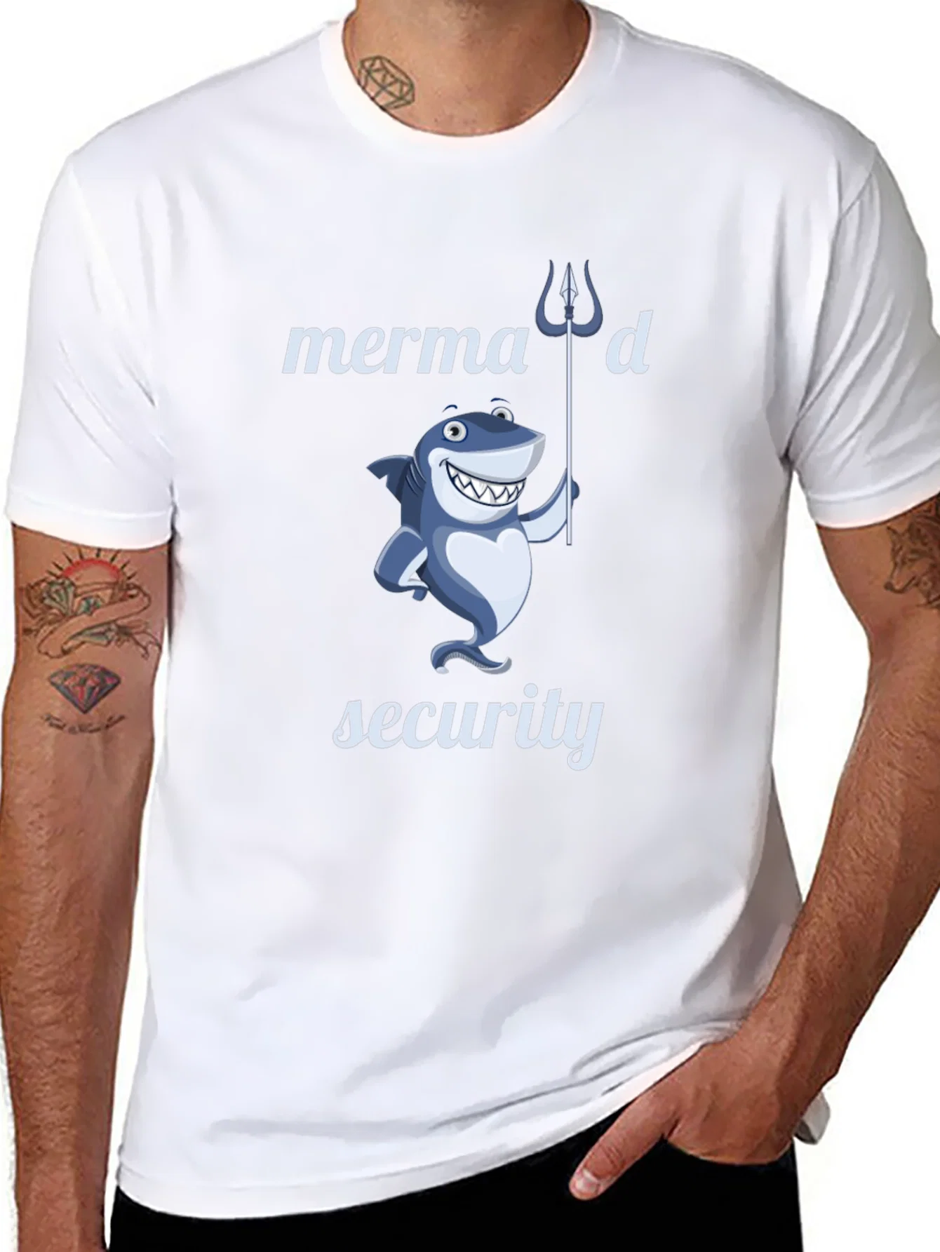 Rebbecca Mermaid Security Shark T-Shirt