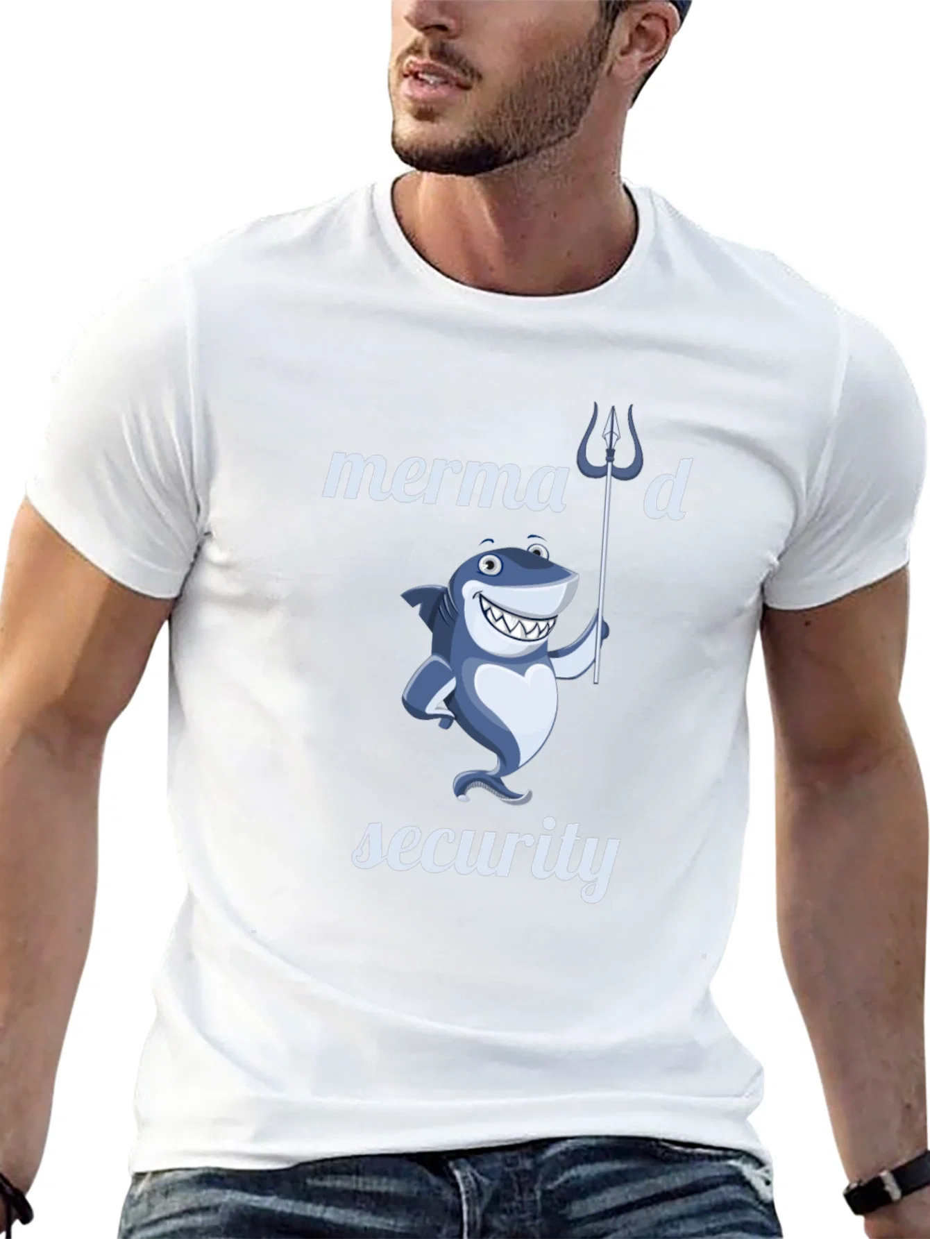 Rebbecca Mermaid Security Shark T-Shirt