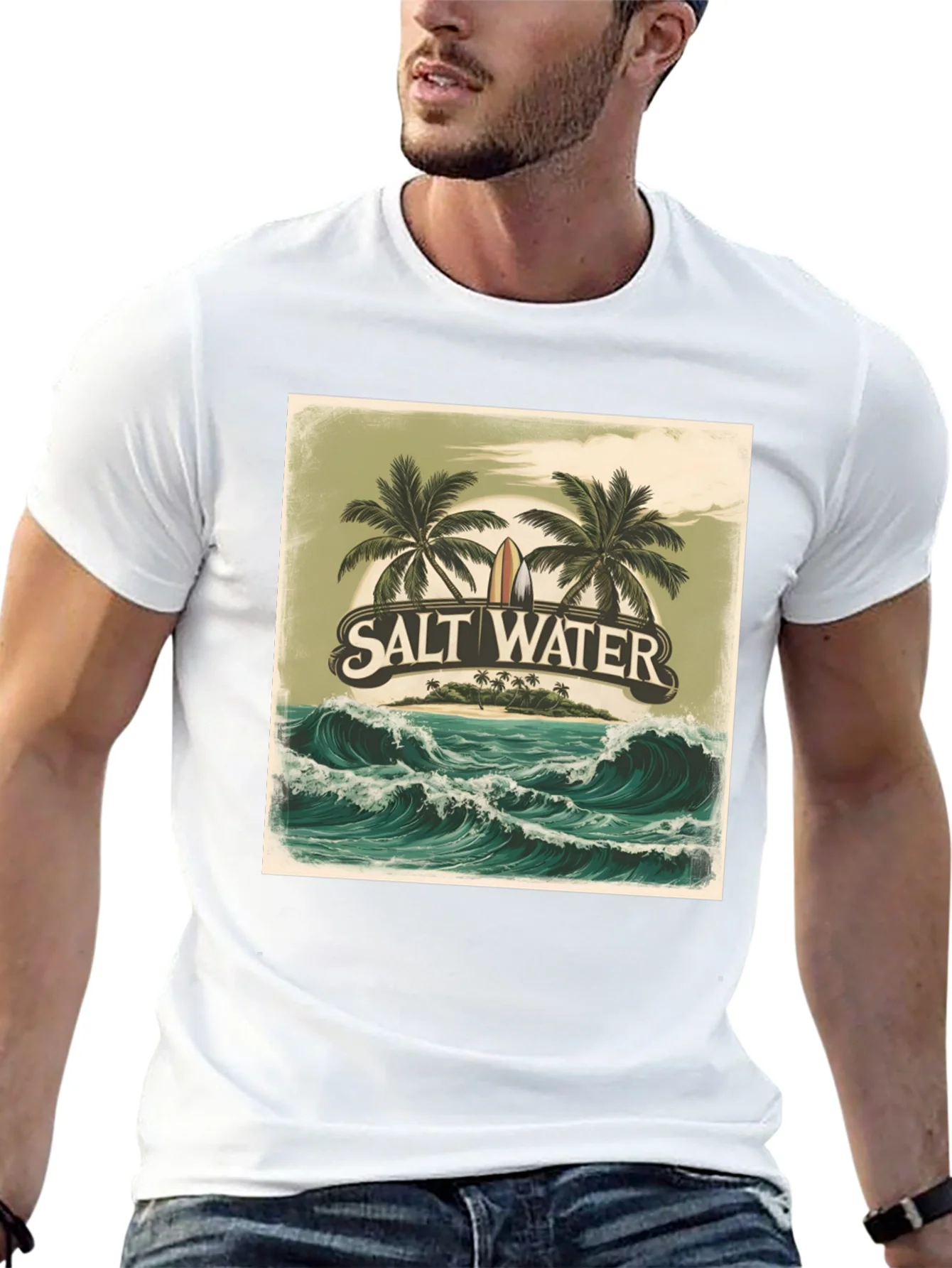 Rebbecca Saltwater Surf Tee