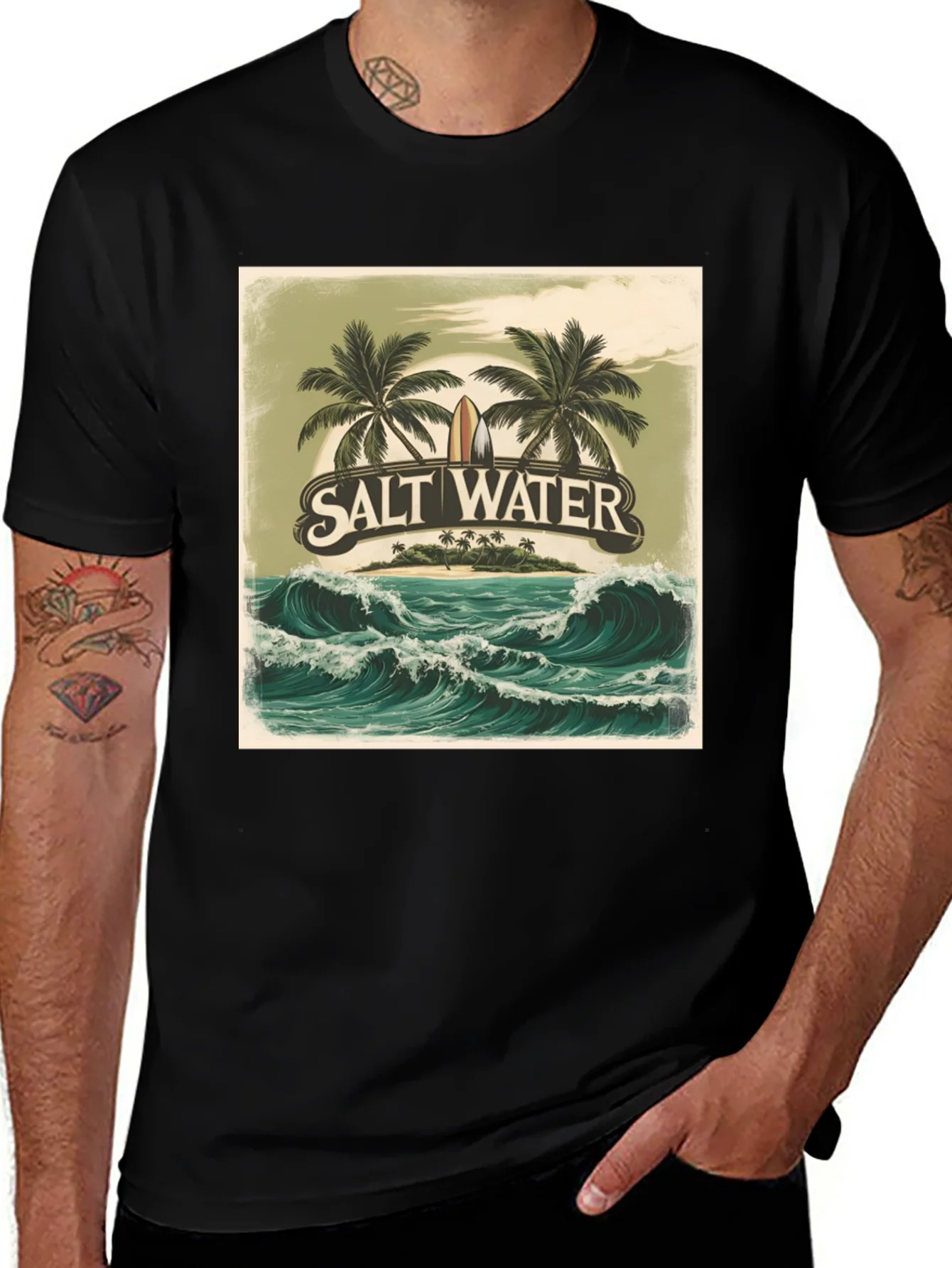 Rebbecca Saltwater Surf Tee