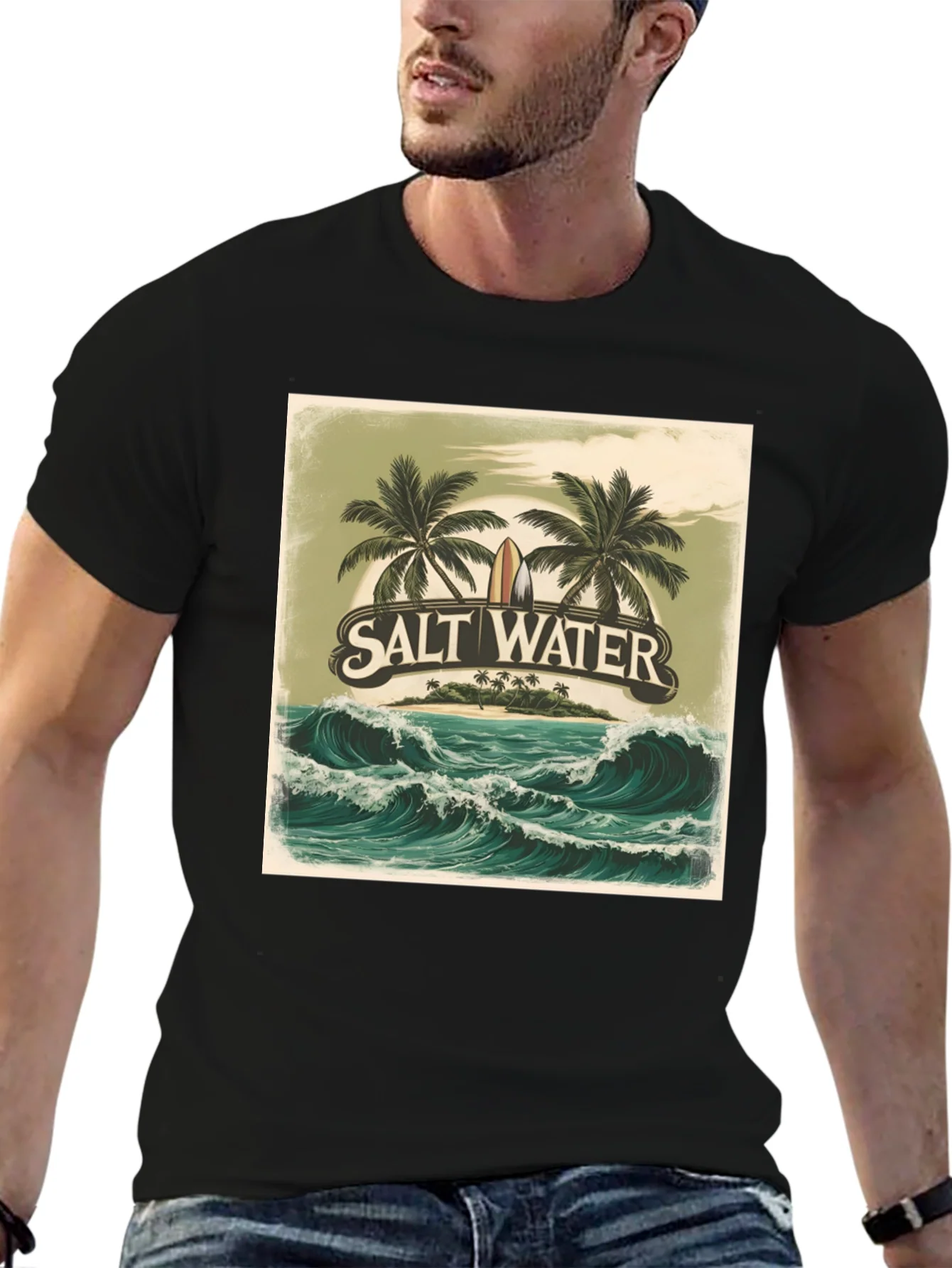Rebbecca Saltwater Surf Tee