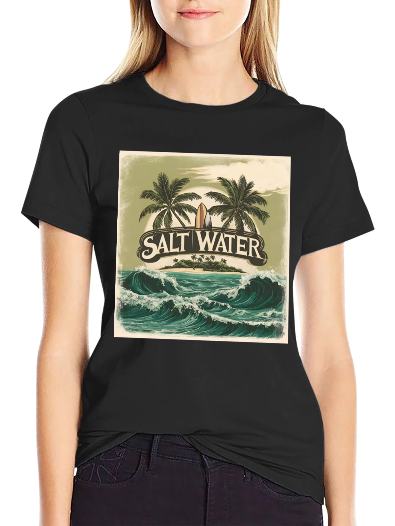 Rebbecca Saltwater Surf Tee