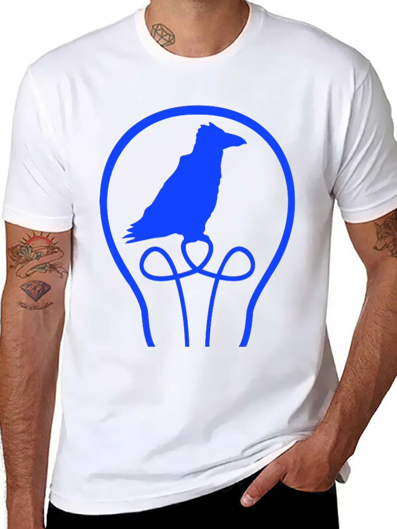 Rebbecca Raven Lightbulb T-Shirt - Unique Graphic Tee