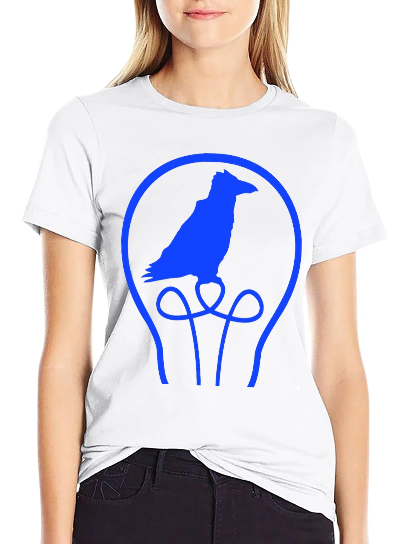 Rebbecca Raven Lightbulb T-Shirt - Unique Graphic Tee