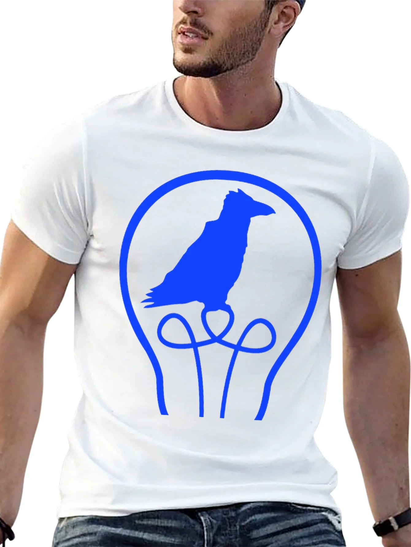 Rebbecca Raven Lightbulb T-Shirt - Unique Graphic Tee