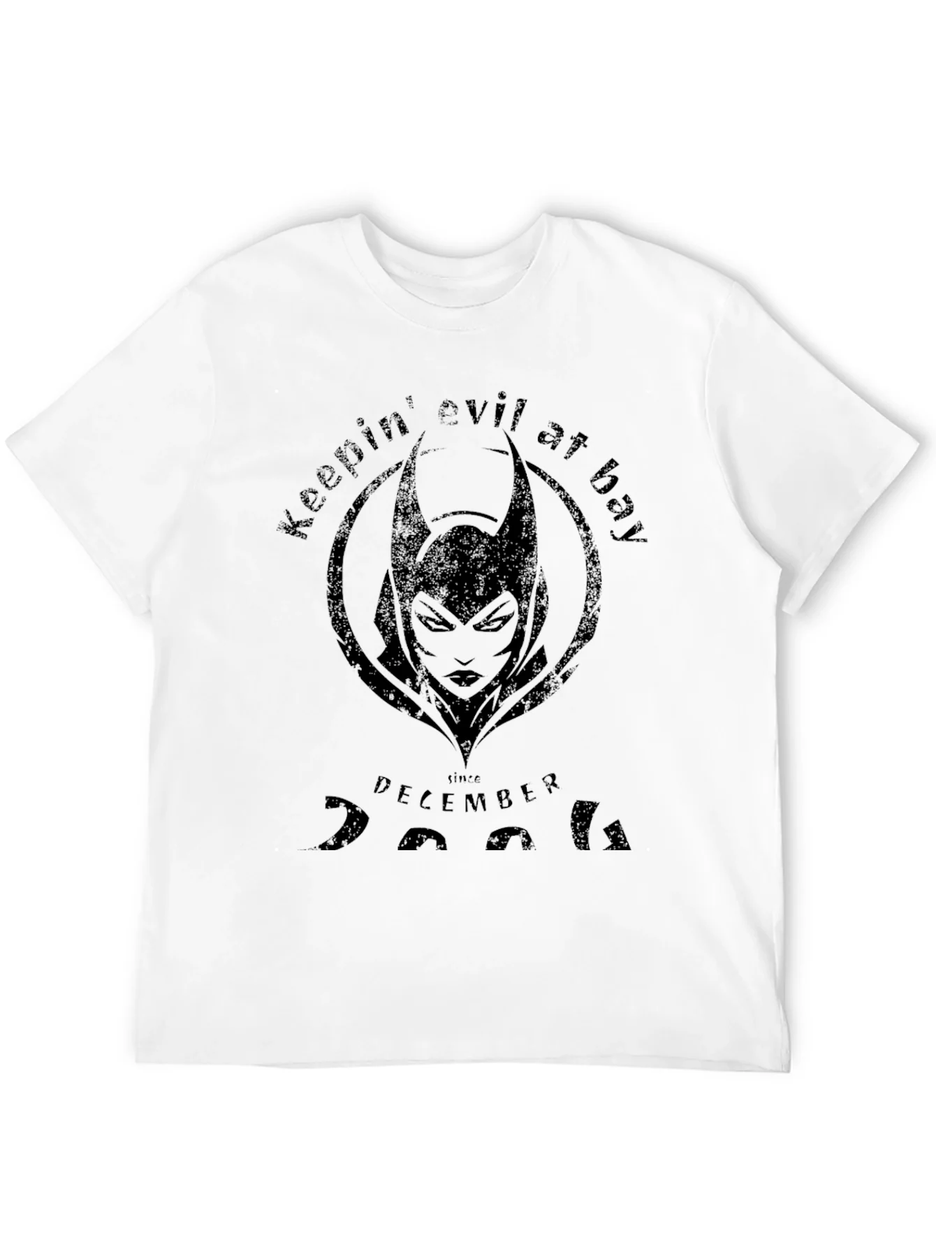Rebbecca Keepin Evil at Bay Tee - December 2004
