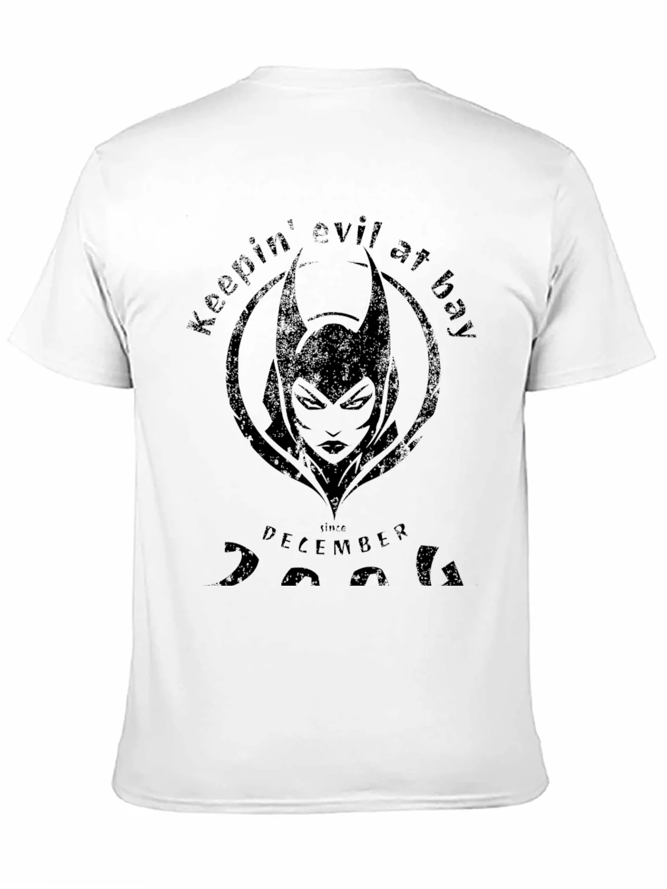 Rebbecca Keepin Evil at Bay Tee - December 2004