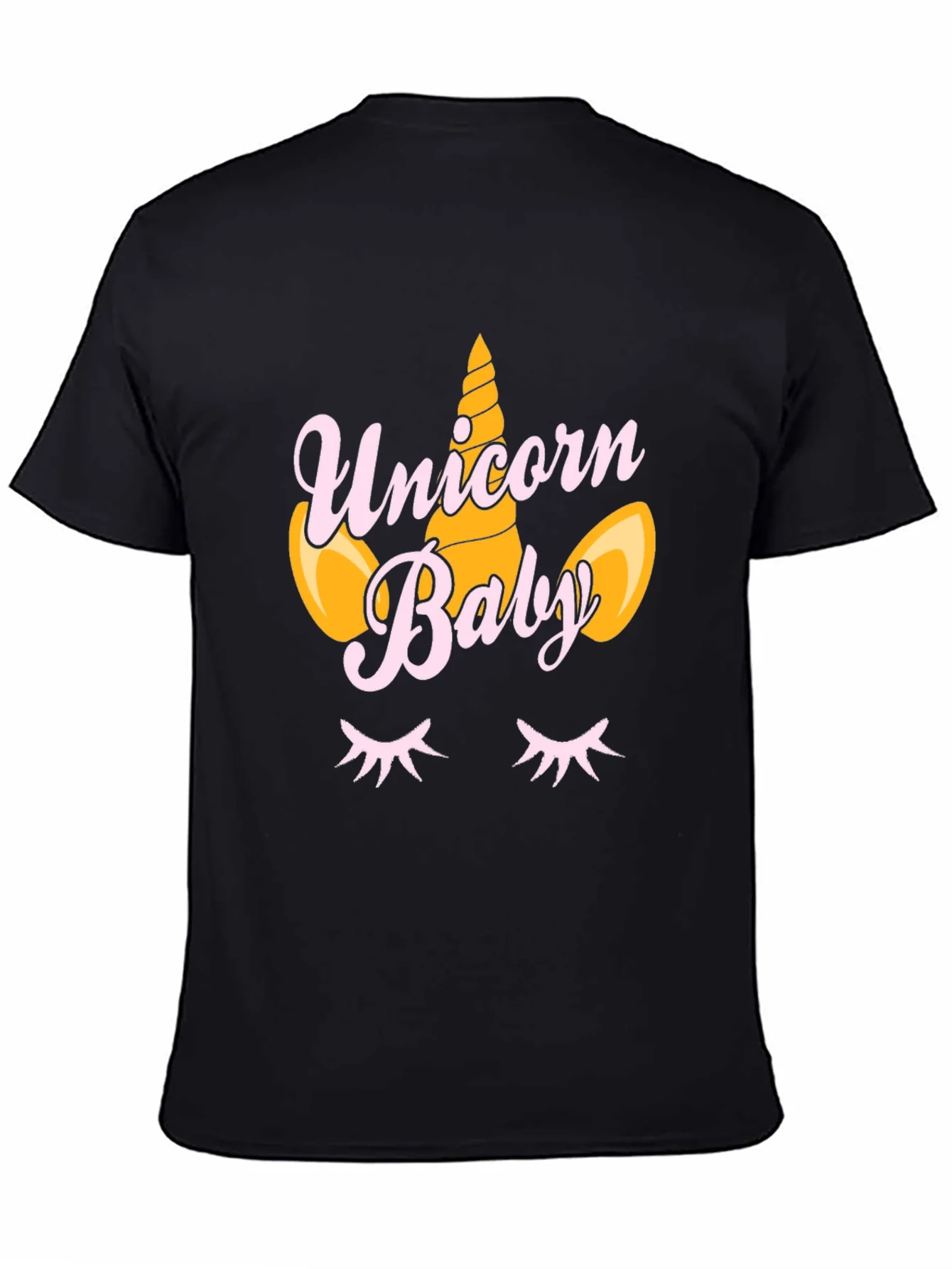 Rebbecca Unicorn Baby Black T-Shirt