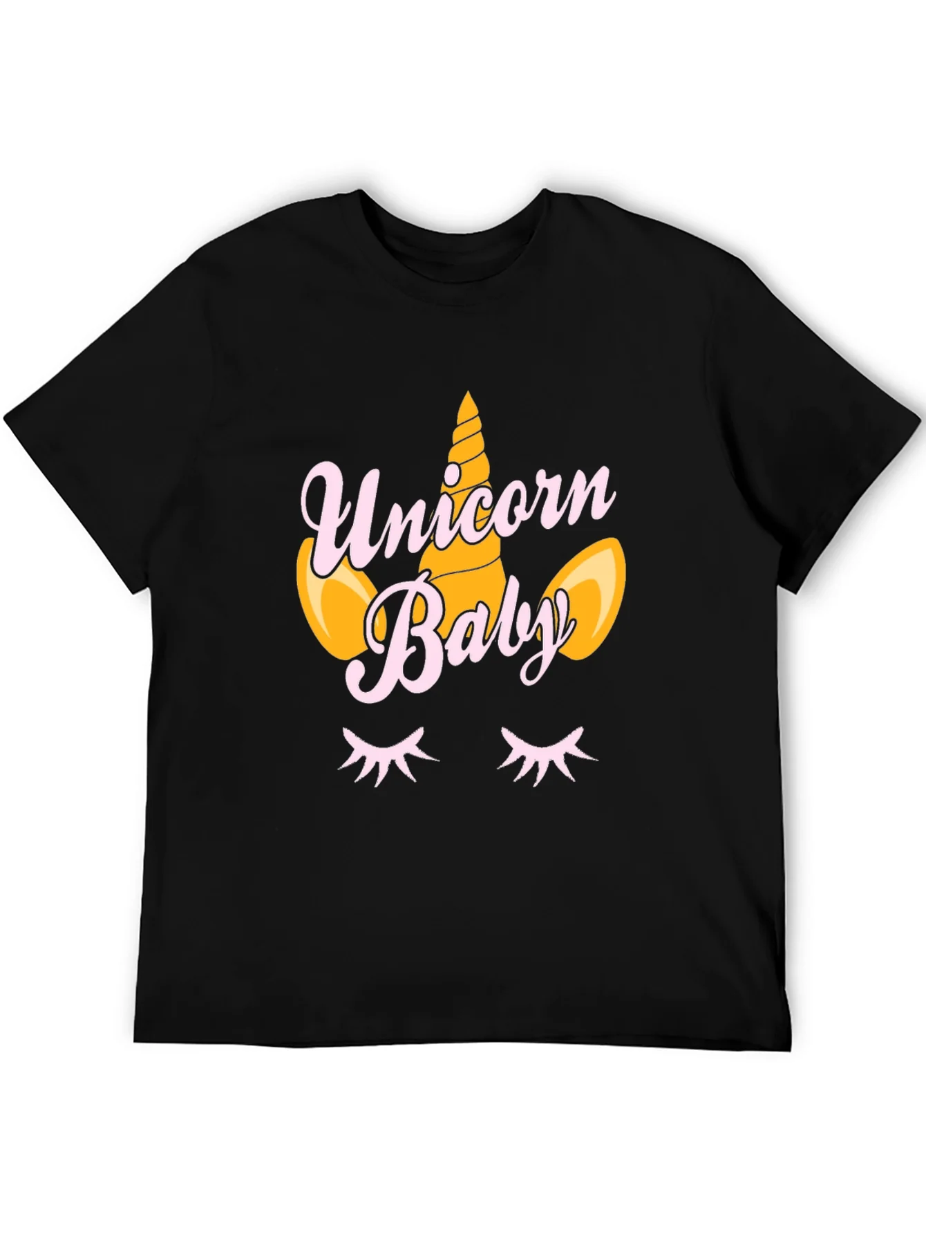 Rebbecca Unicorn Baby Black T-Shirt