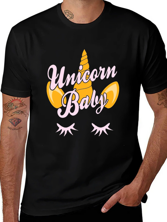 Rebbecca Unicorn Baby Black T-Shirt