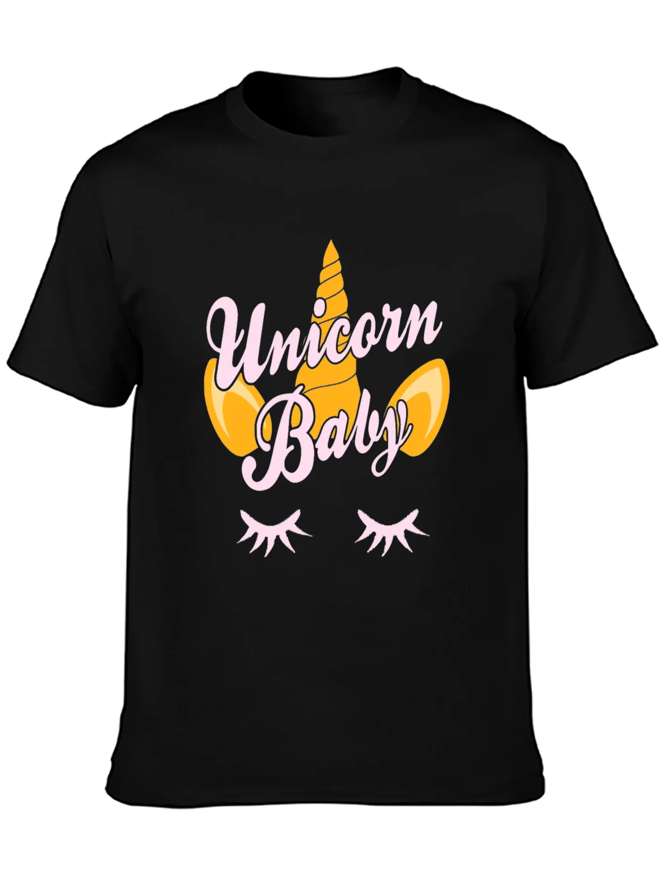 Rebbecca Unicorn Baby Black T-Shirt
