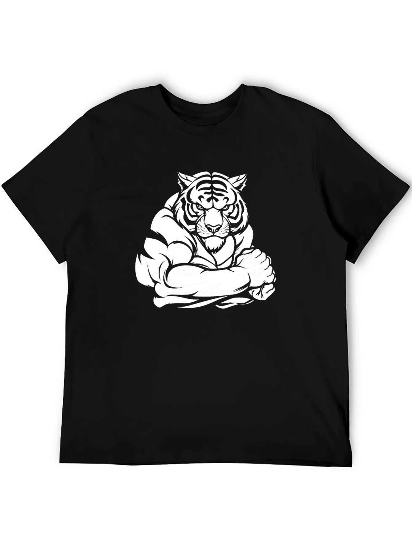 Rebbecca Tiger Muscle Tee - Mens Graphic T-Shirt