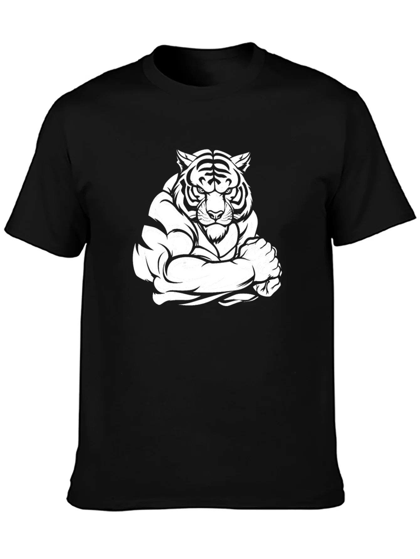Rebbecca Tiger Muscle Tee - Mens Graphic T-Shirt