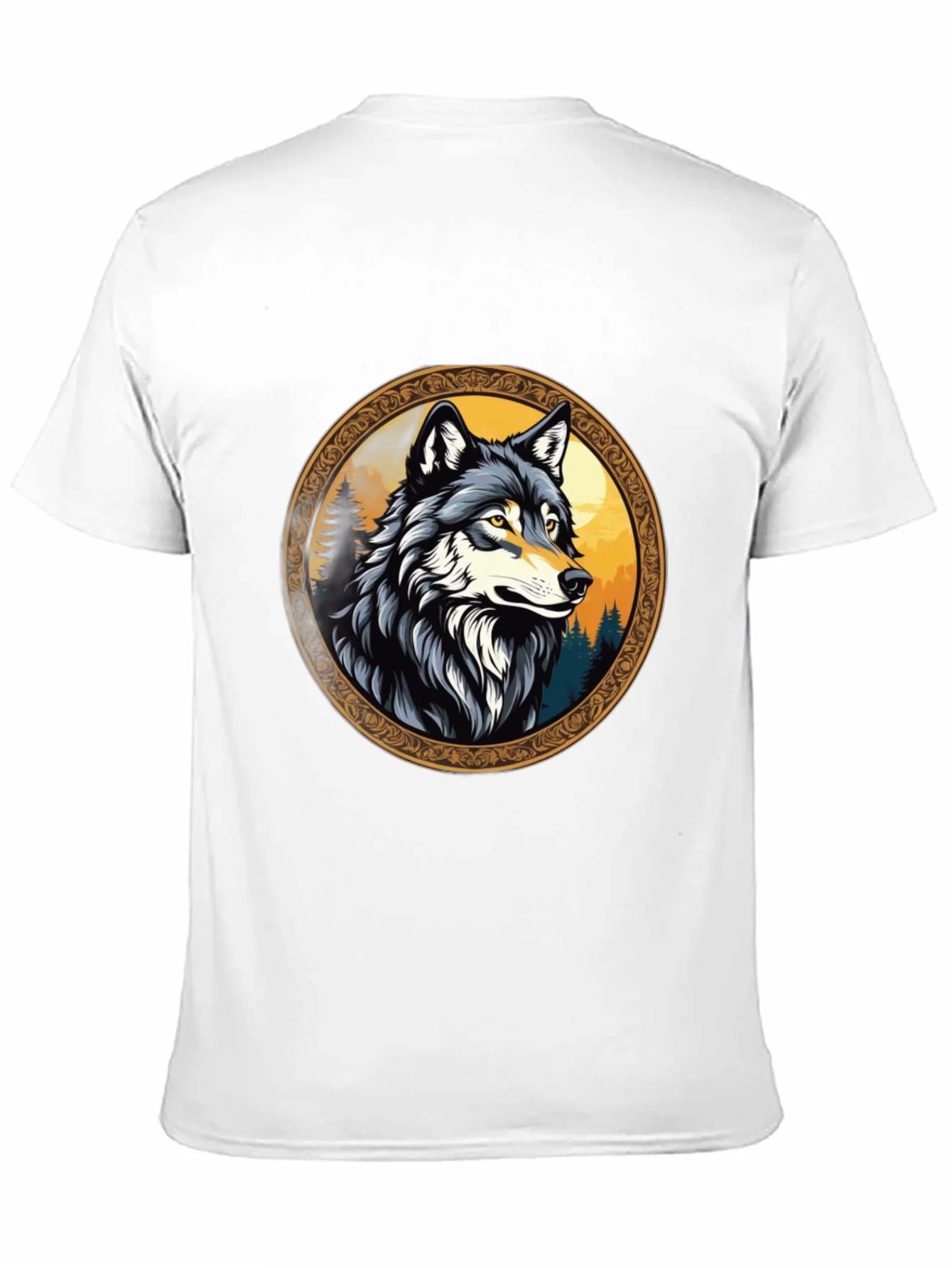 Rebbecca Wolf Graphic Tee - Wildlife Design