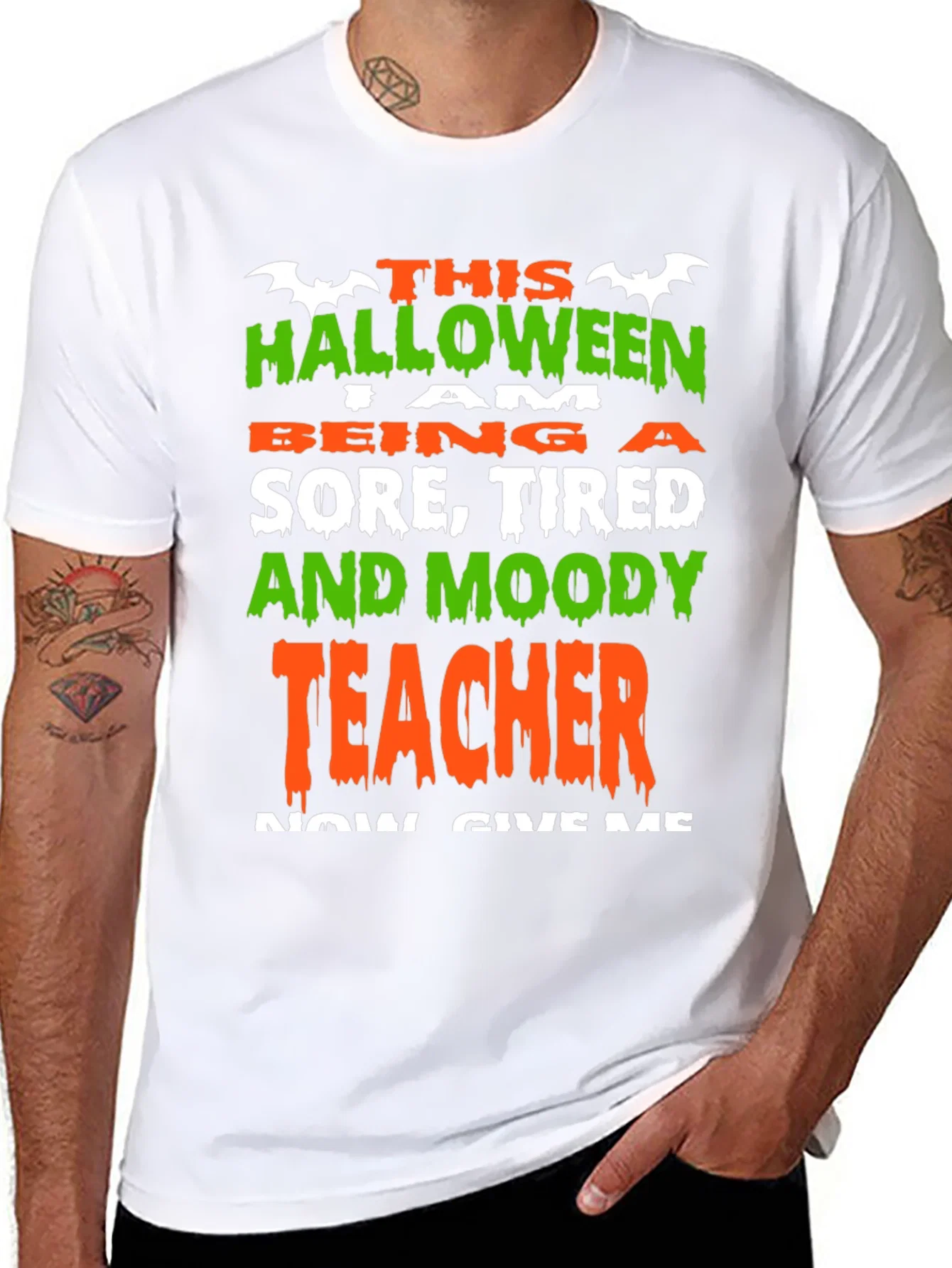 Rebbecca Halloween Teacher Graphic Tee