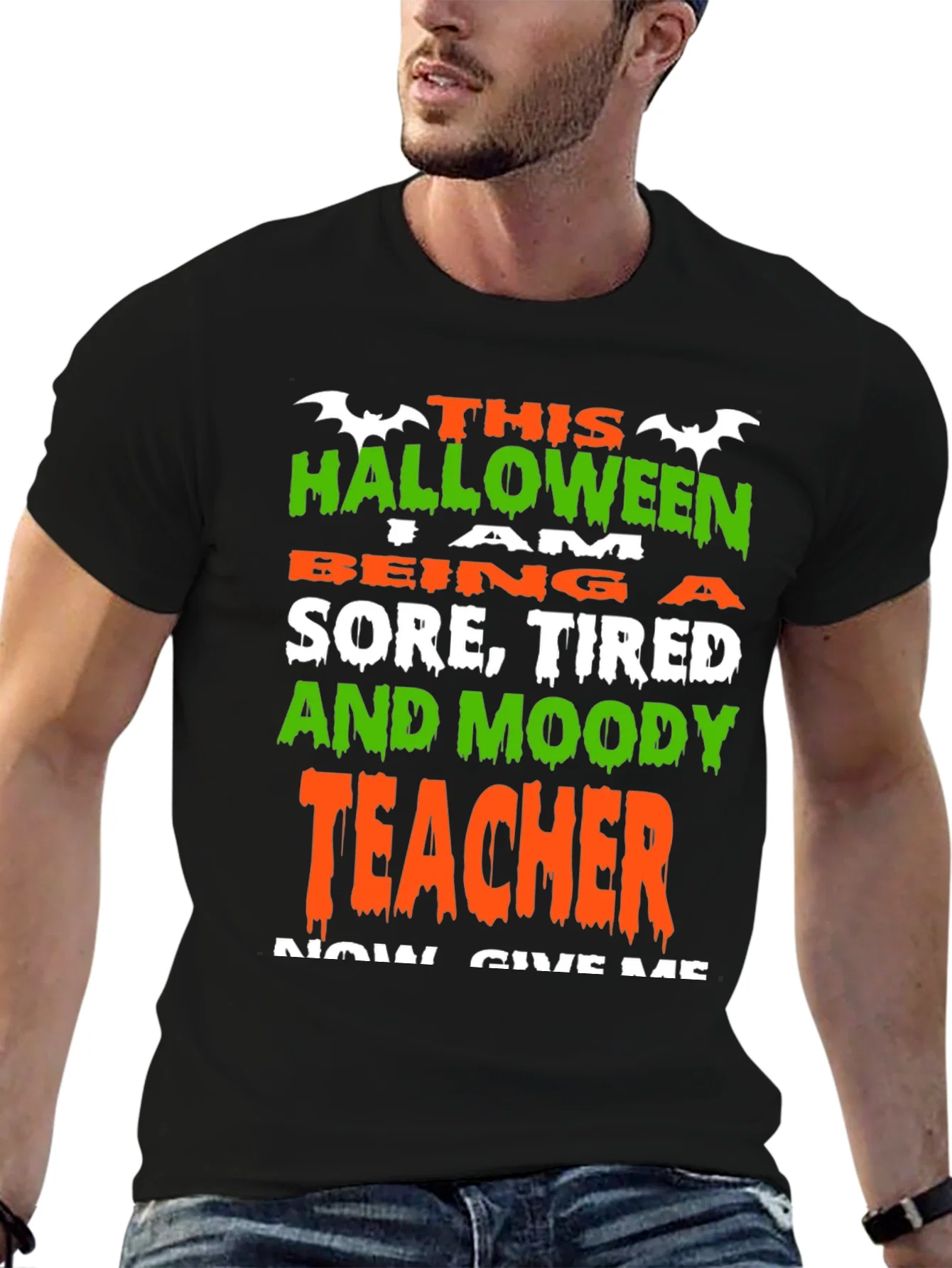 Rebbecca Halloween Teacher Graphic Tee