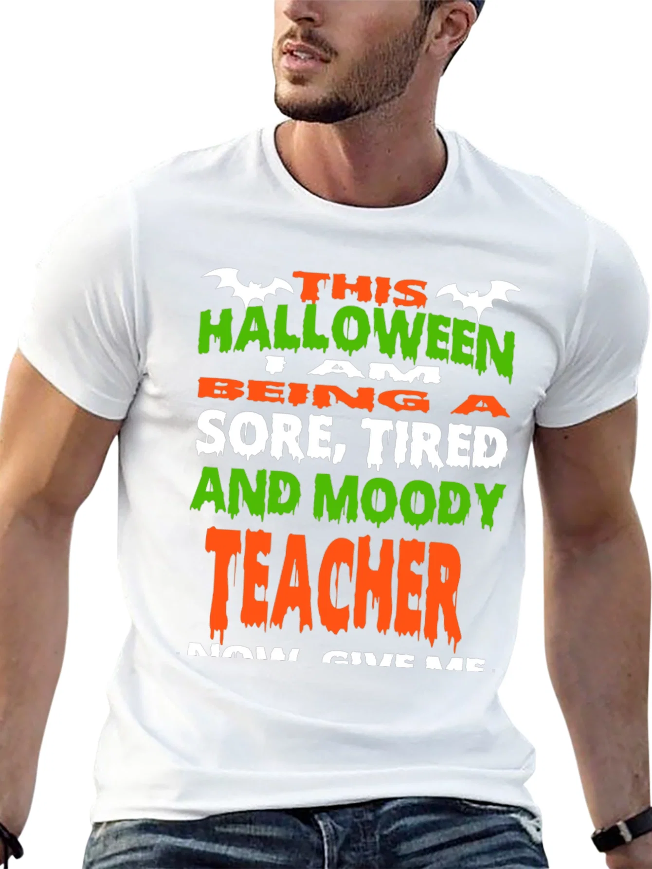 Rebbecca Halloween Teacher Graphic Tee