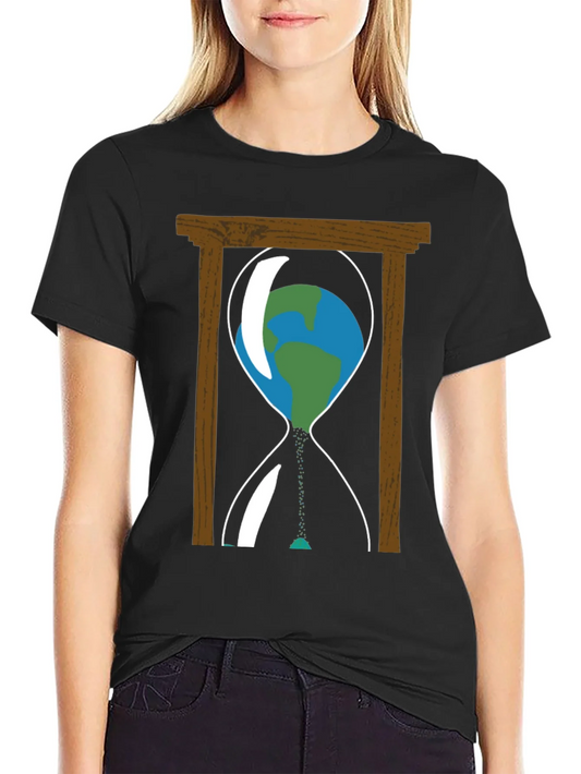 Rebbecca Earth Hourglass Graphic T-Shirt