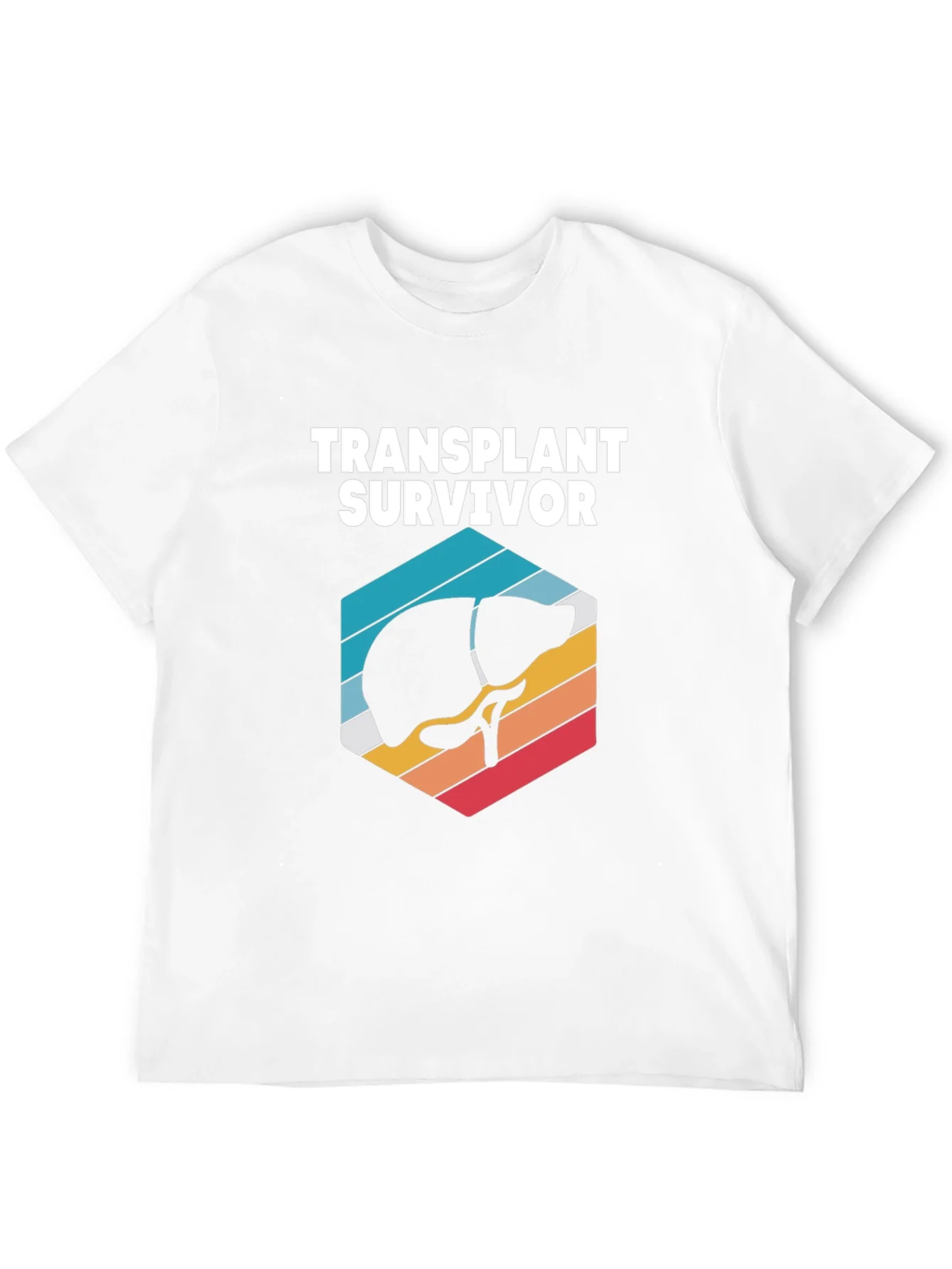 Rebbecca Transplant Survivor T-Shirt Liver Graphic Tee