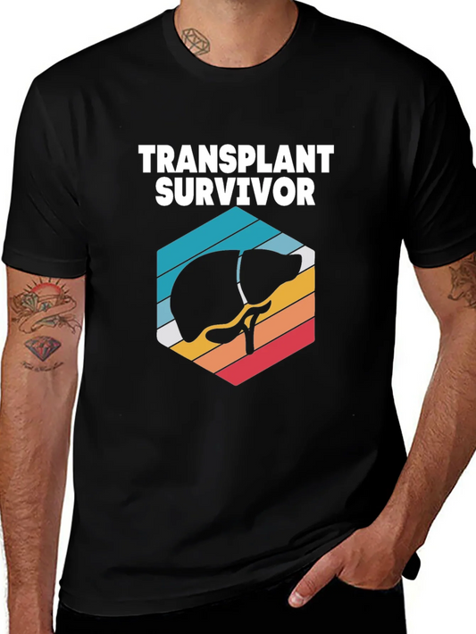 Rebbecca Transplant Survivor T-Shirt Liver Graphic Tee