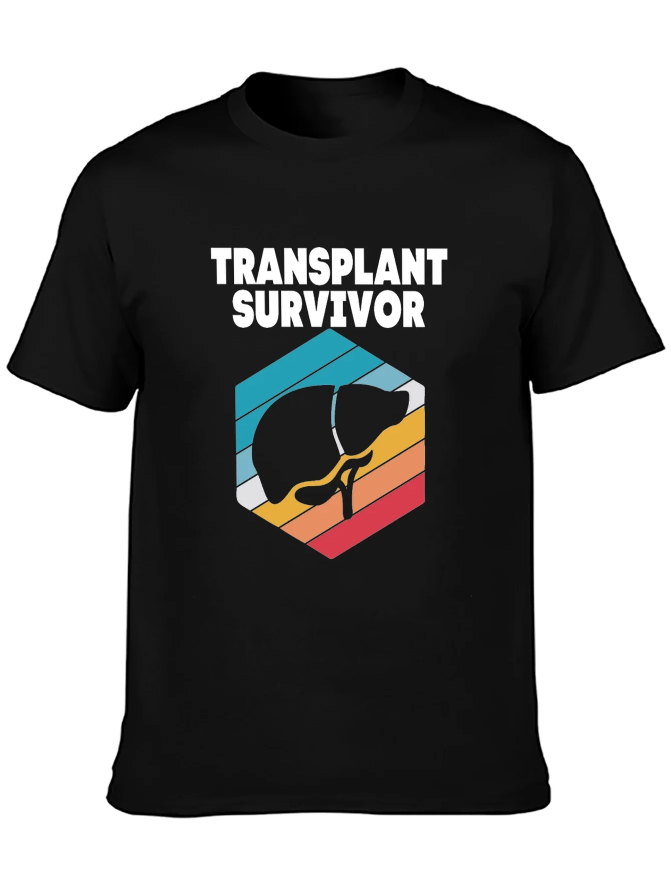 Rebbecca Transplant Survivor T-Shirt Liver Graphic Tee