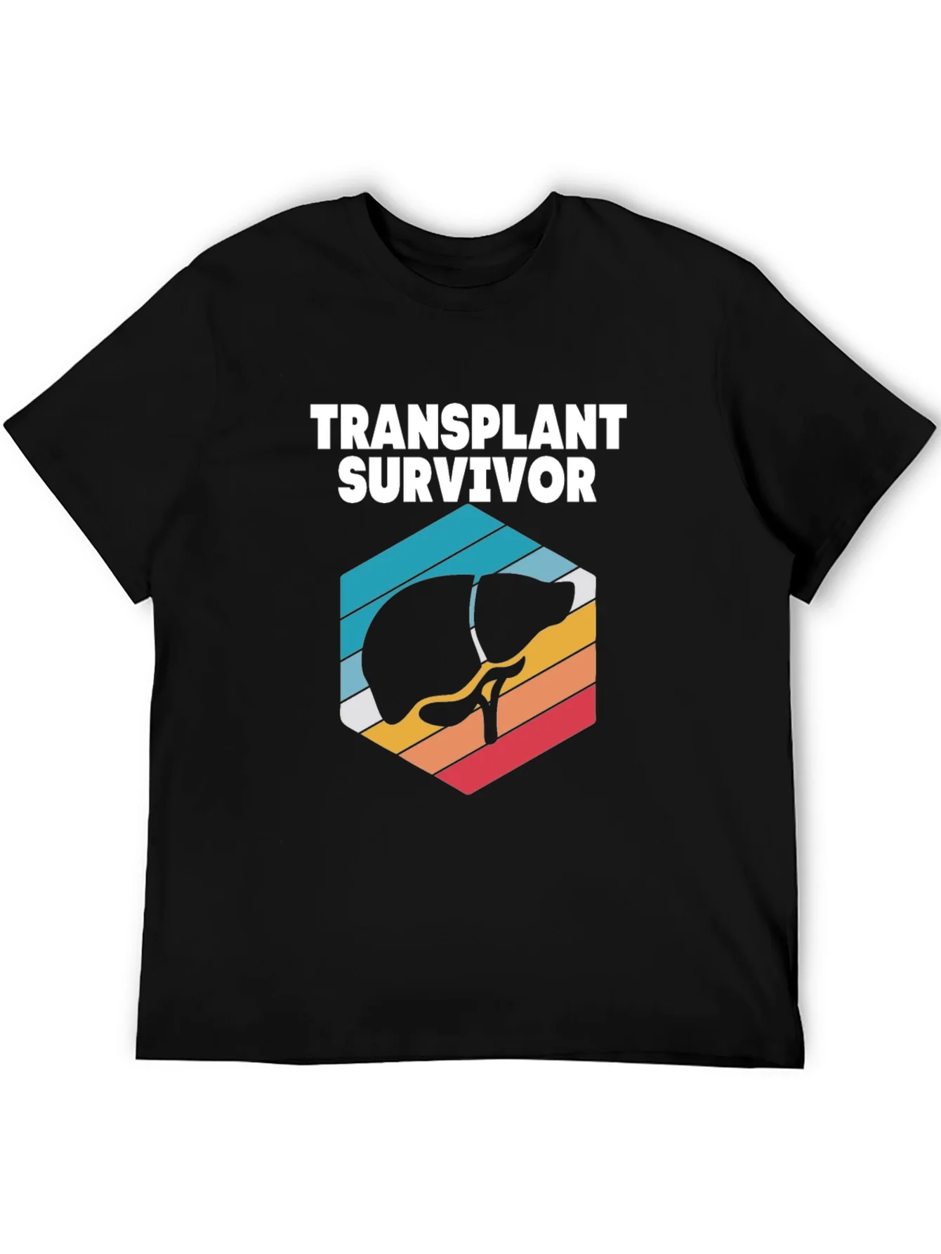 Rebbecca Transplant Survivor T-Shirt Liver Graphic Tee