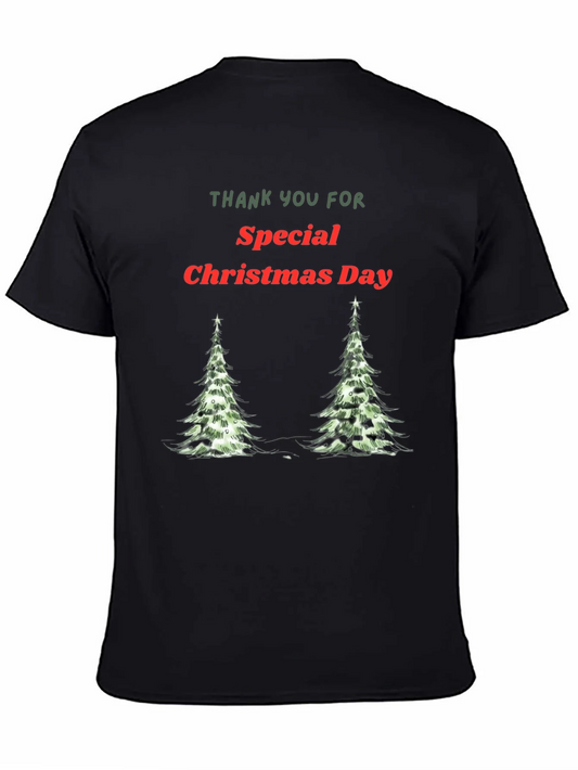 Rebbecca Christmas Special Day Black T-Shirt for Men