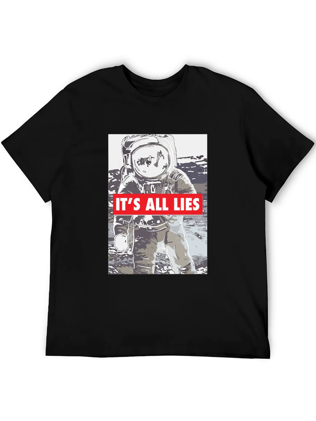 Rebbecca Moon Landing Conspiracy T-Shirt