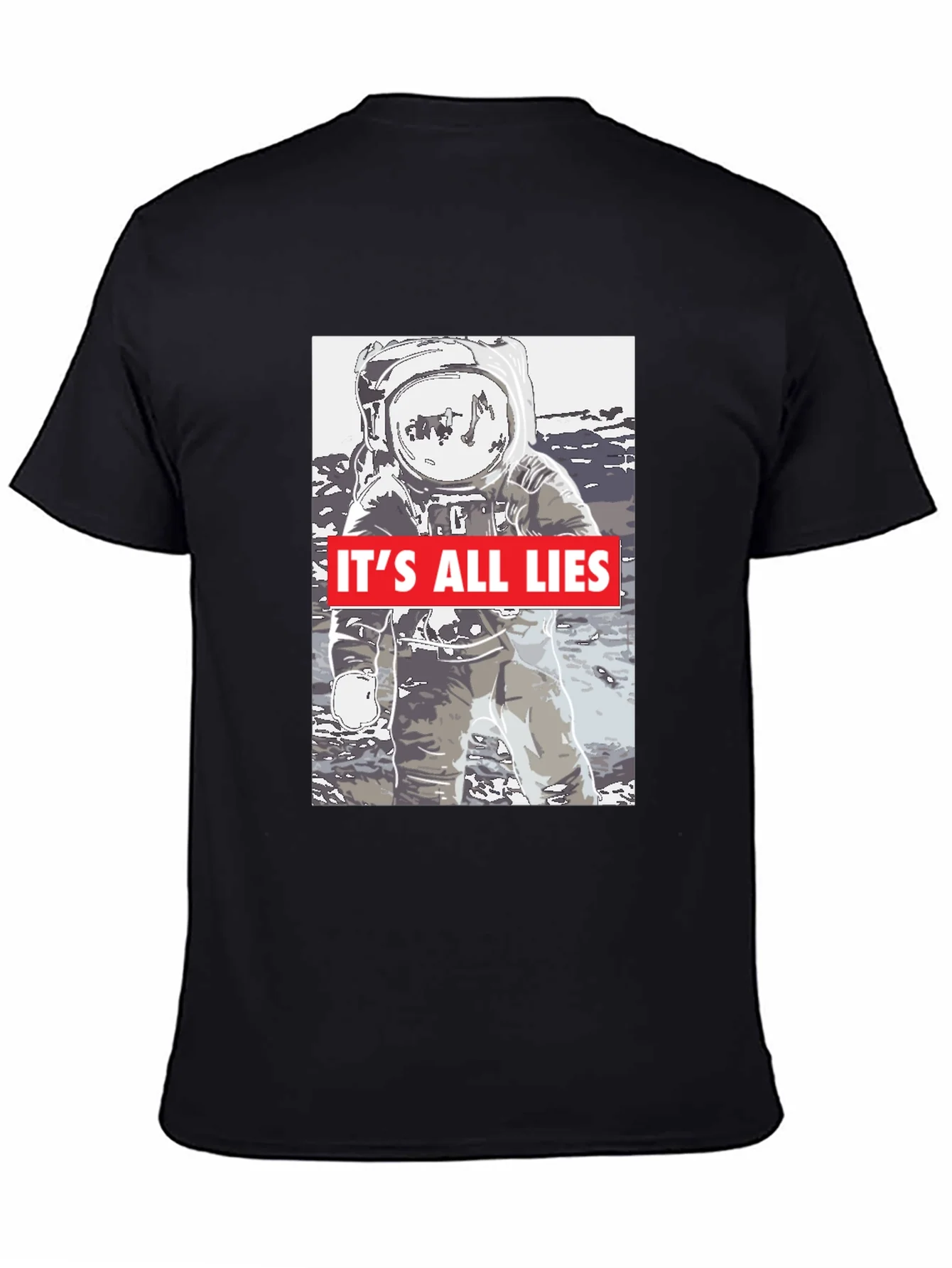 Rebbecca Moon Landing Conspiracy T-Shirt