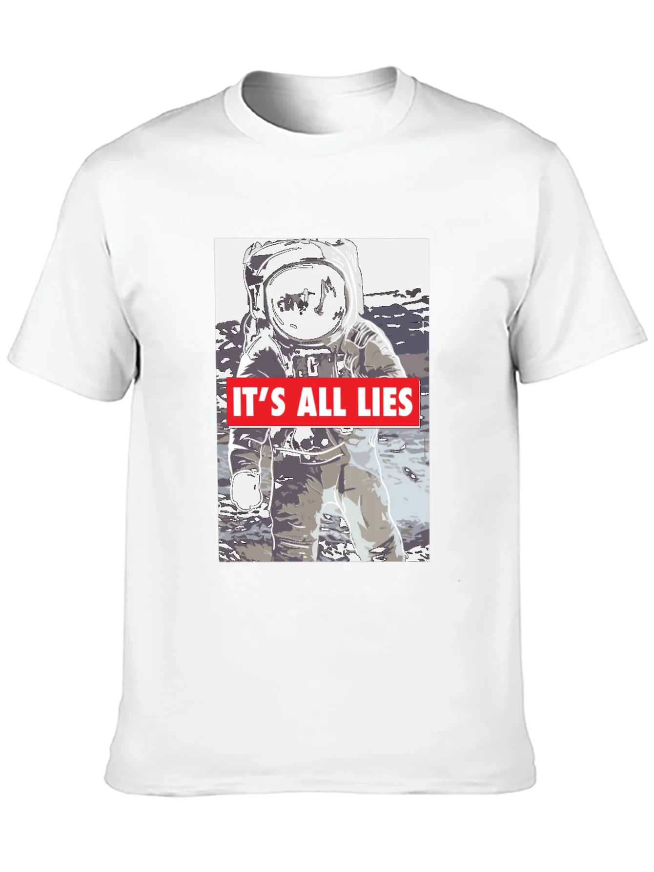 Rebbecca Moon Landing Conspiracy T-Shirt