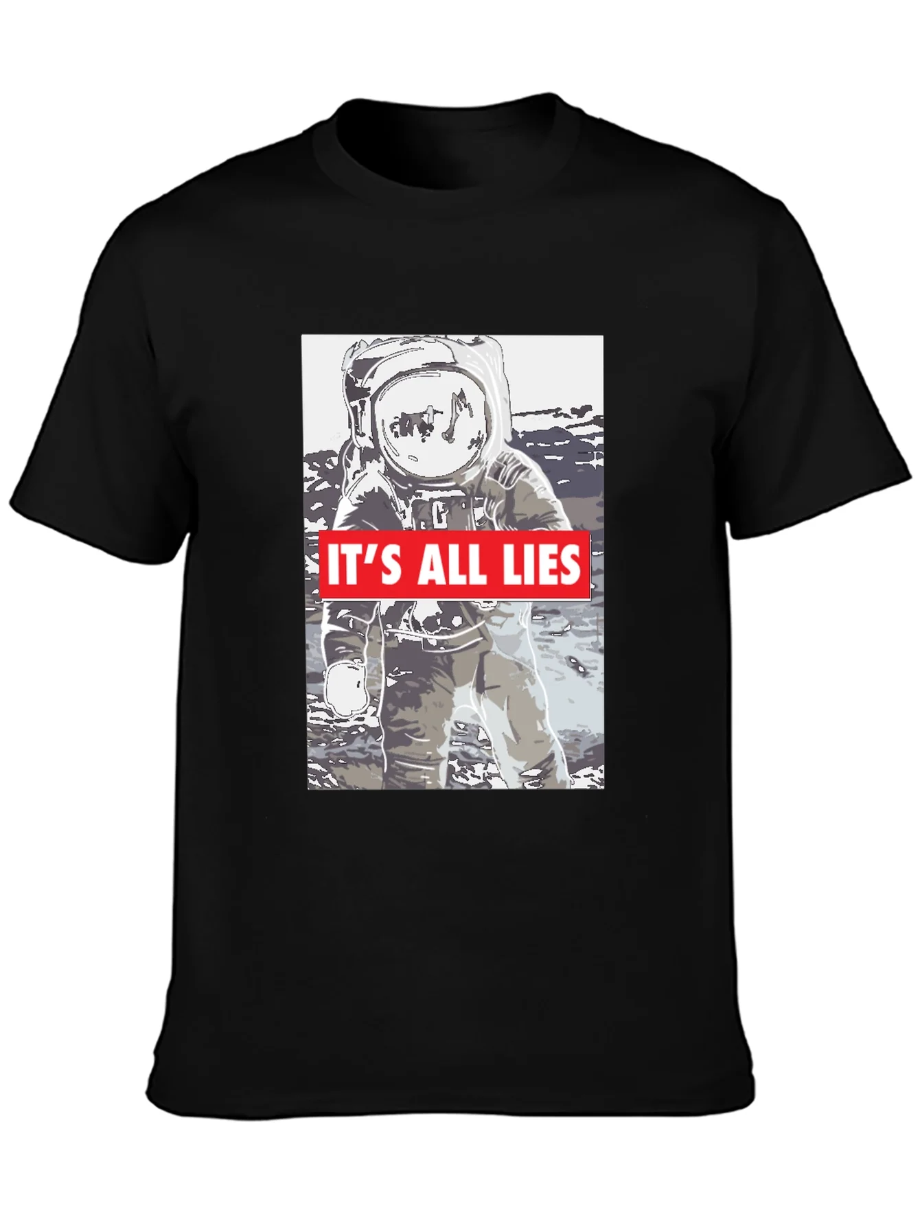 Rebbecca Moon Landing Conspiracy T-Shirt