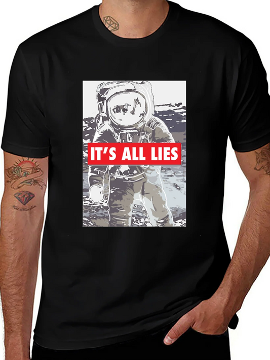 Rebbecca Moon Landing Conspiracy T-Shirt