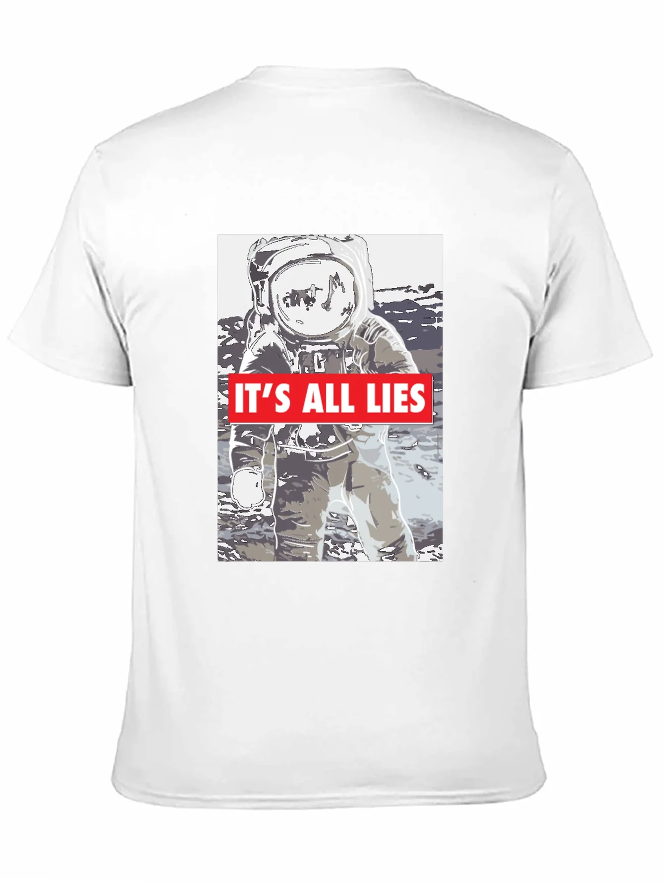 Rebbecca Moon Landing Conspiracy T-Shirt