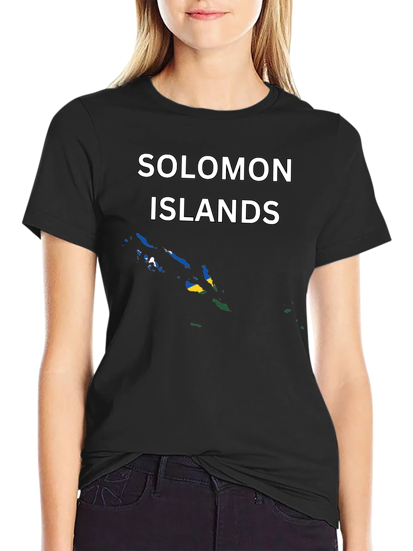 Camiseta Islas Salom¨®n Dise?o ¨²nico