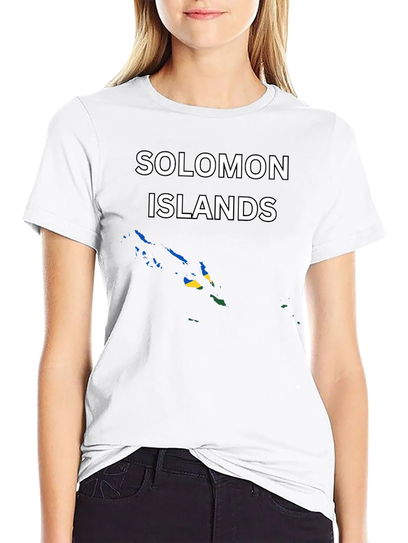 Camiseta Islas Salom¨®n Dise?o ¨²nico