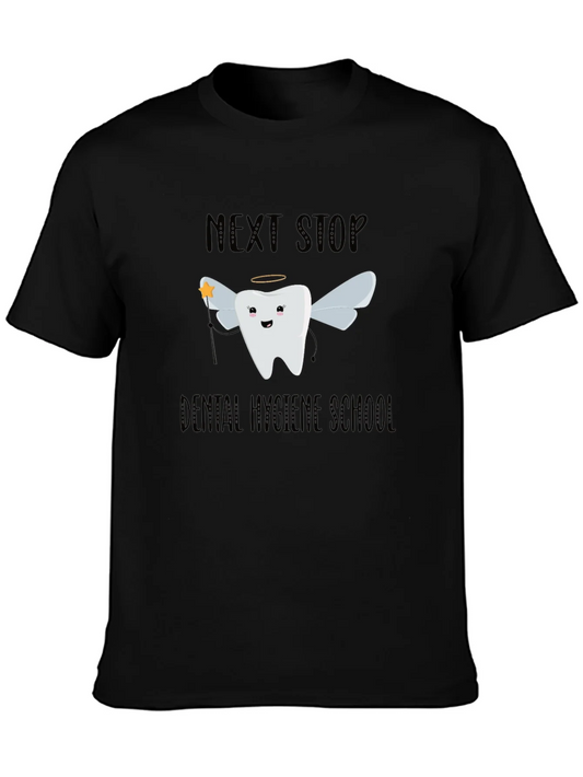 Rebbecca Dental Hygiene School T-Shirt Funny Tooth Fairy Graphic Tee