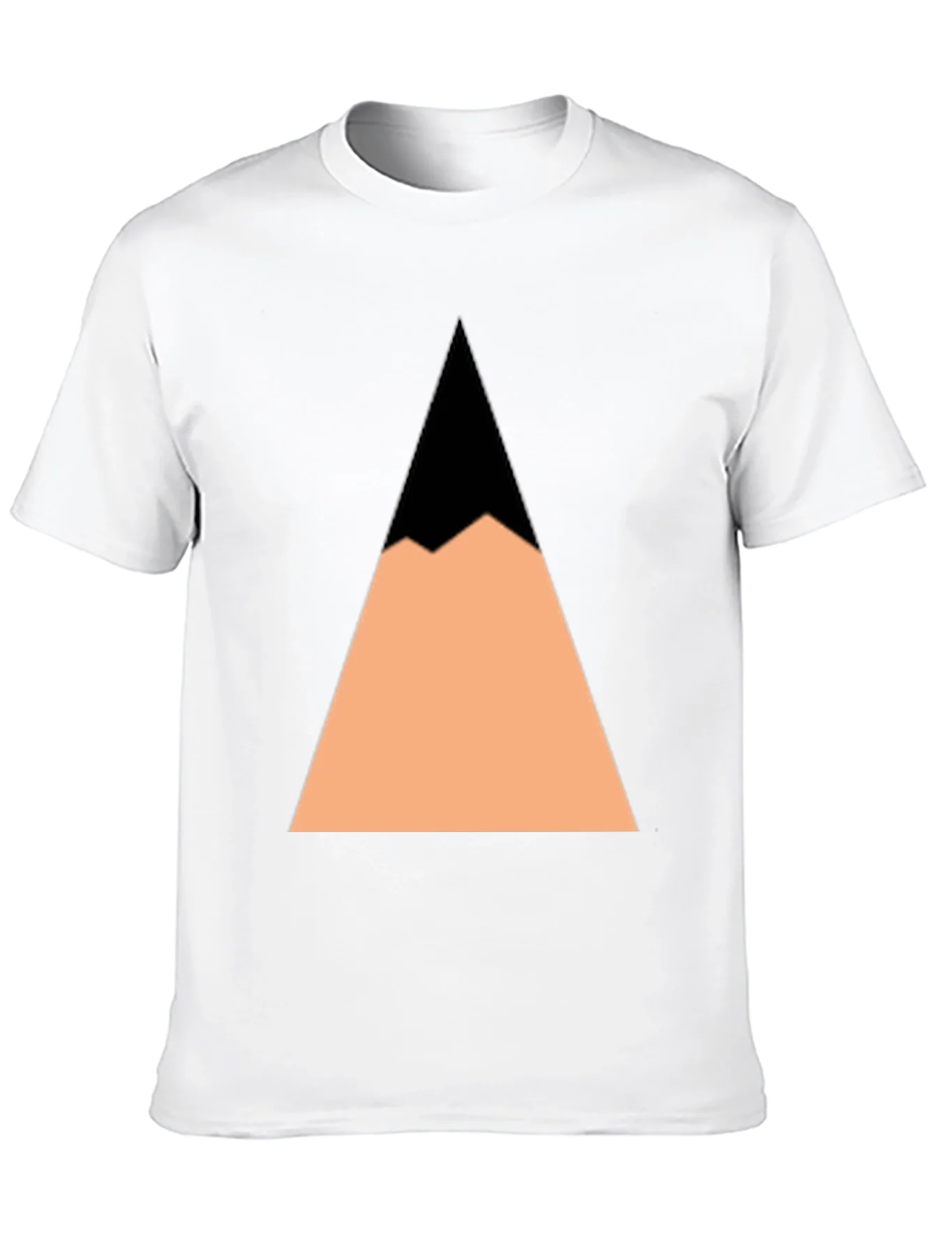 Rebbecca Geometric Mountain Peak Black T-Shirt