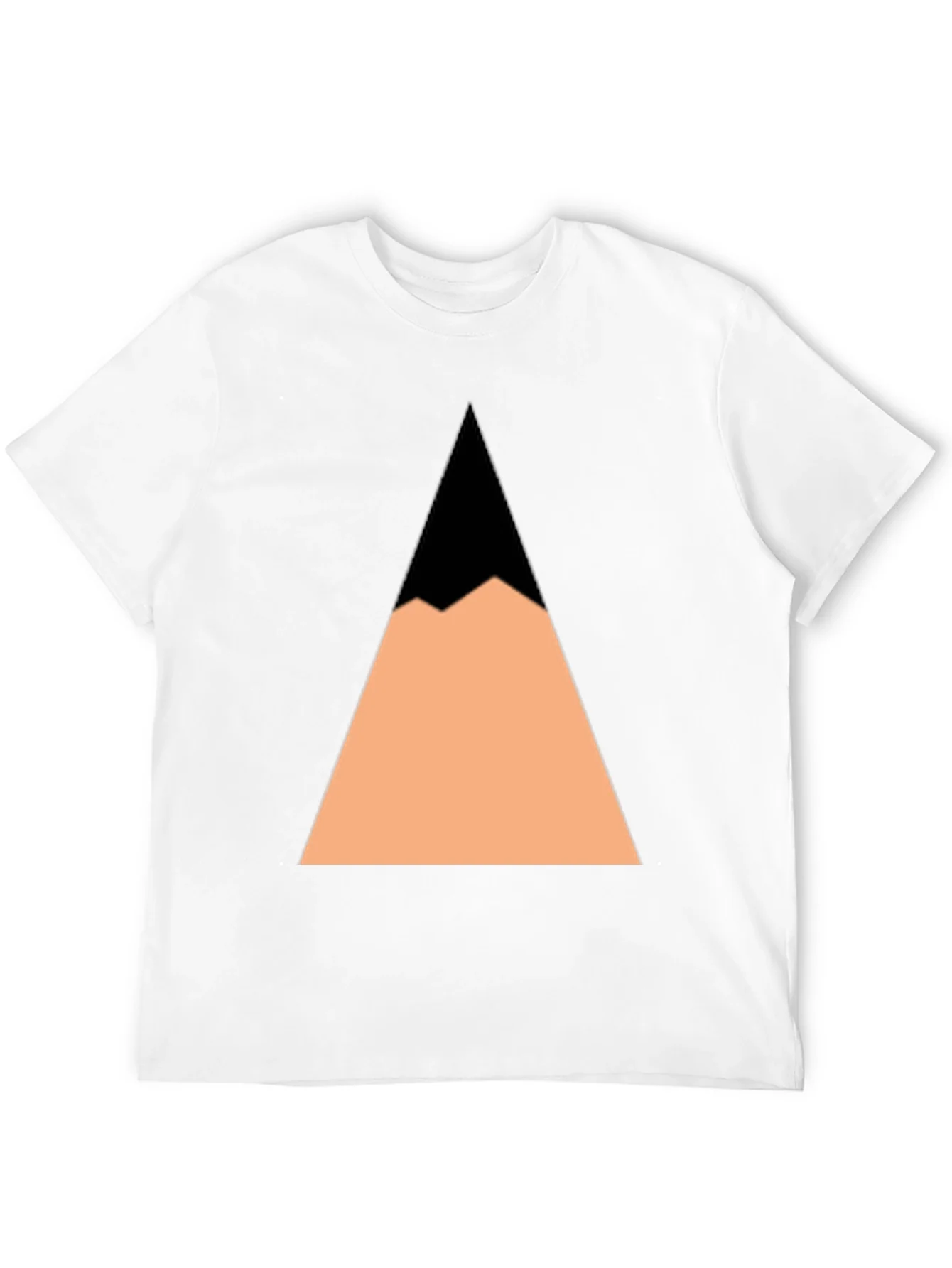 Rebbecca Geometric Mountain Peak Black T-Shirt