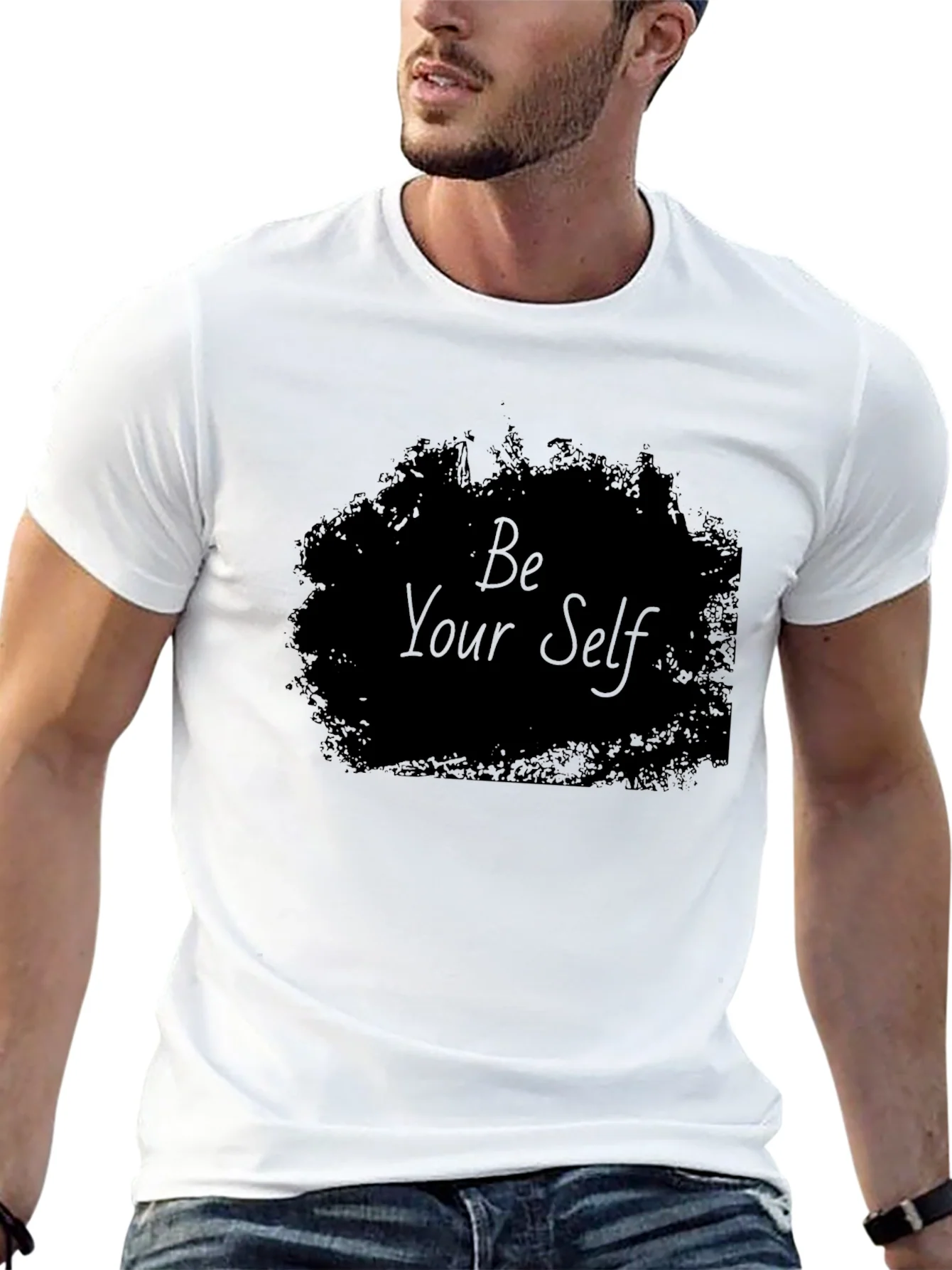 Camiseta Negra S¨¦ T¨² Mismo