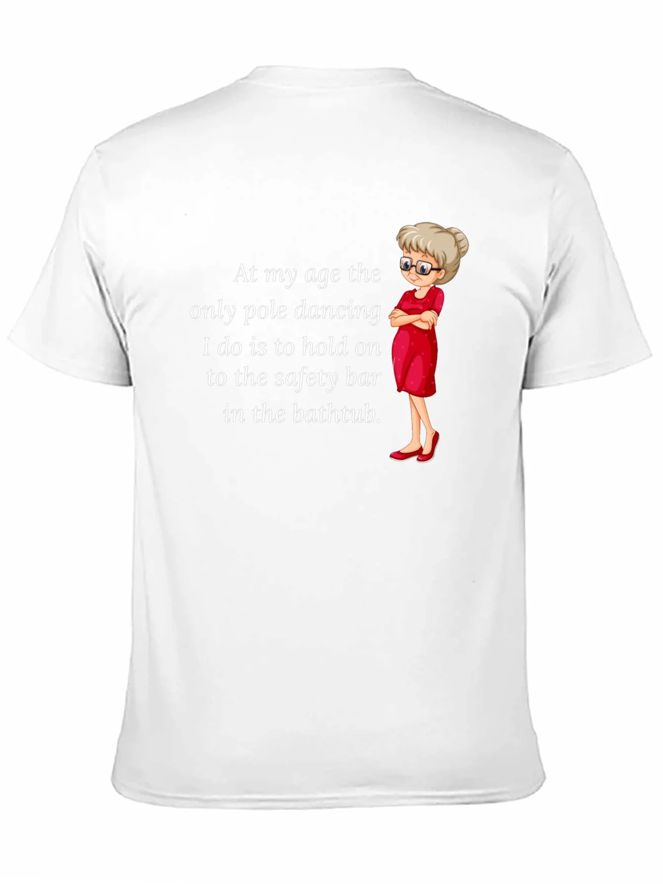 Rebbecca Funny Pole Dancing T-Shirt for Grandmas