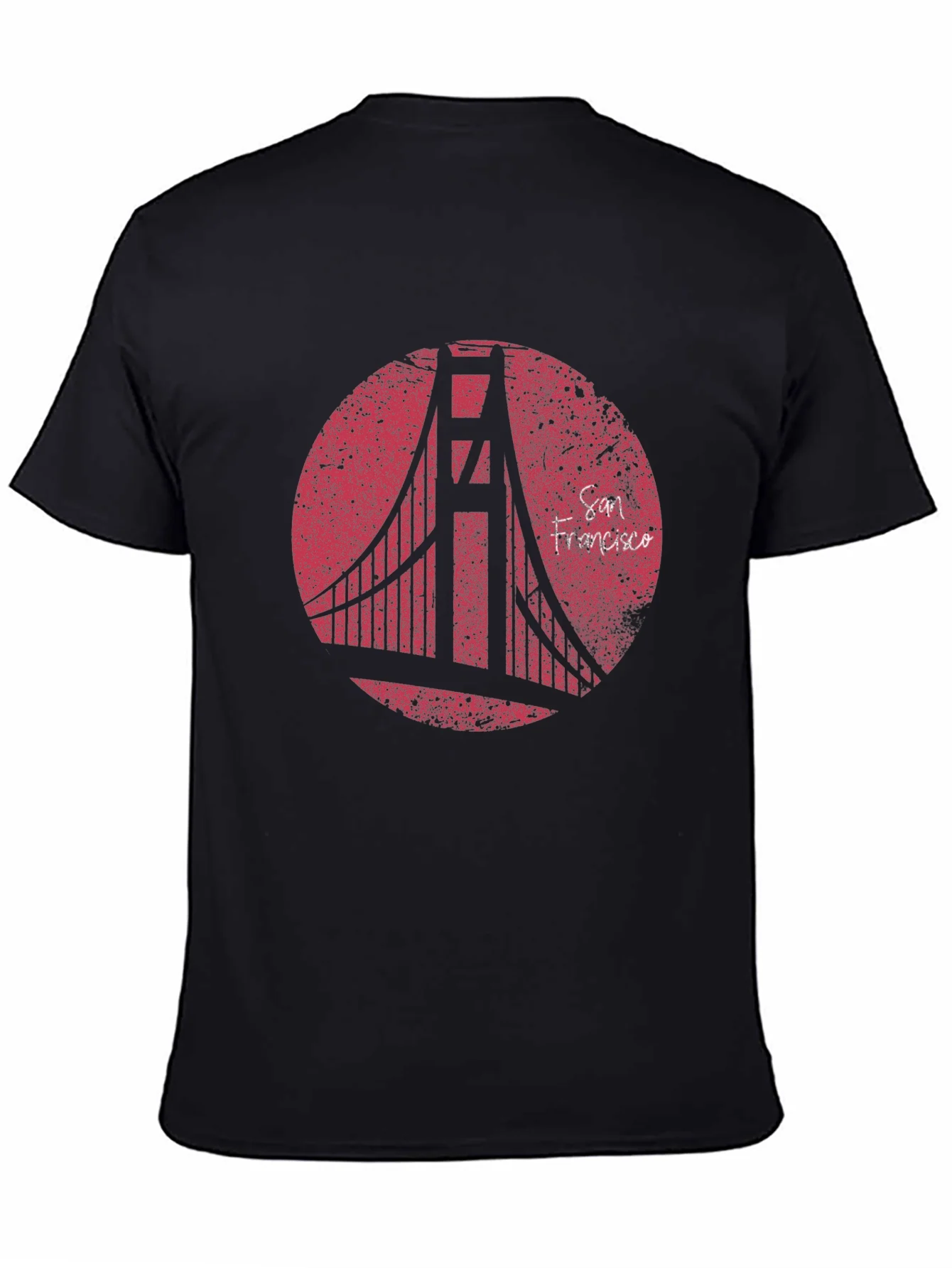 Rebbecca San Francisco Bridge Graphic T-Shirt - Black