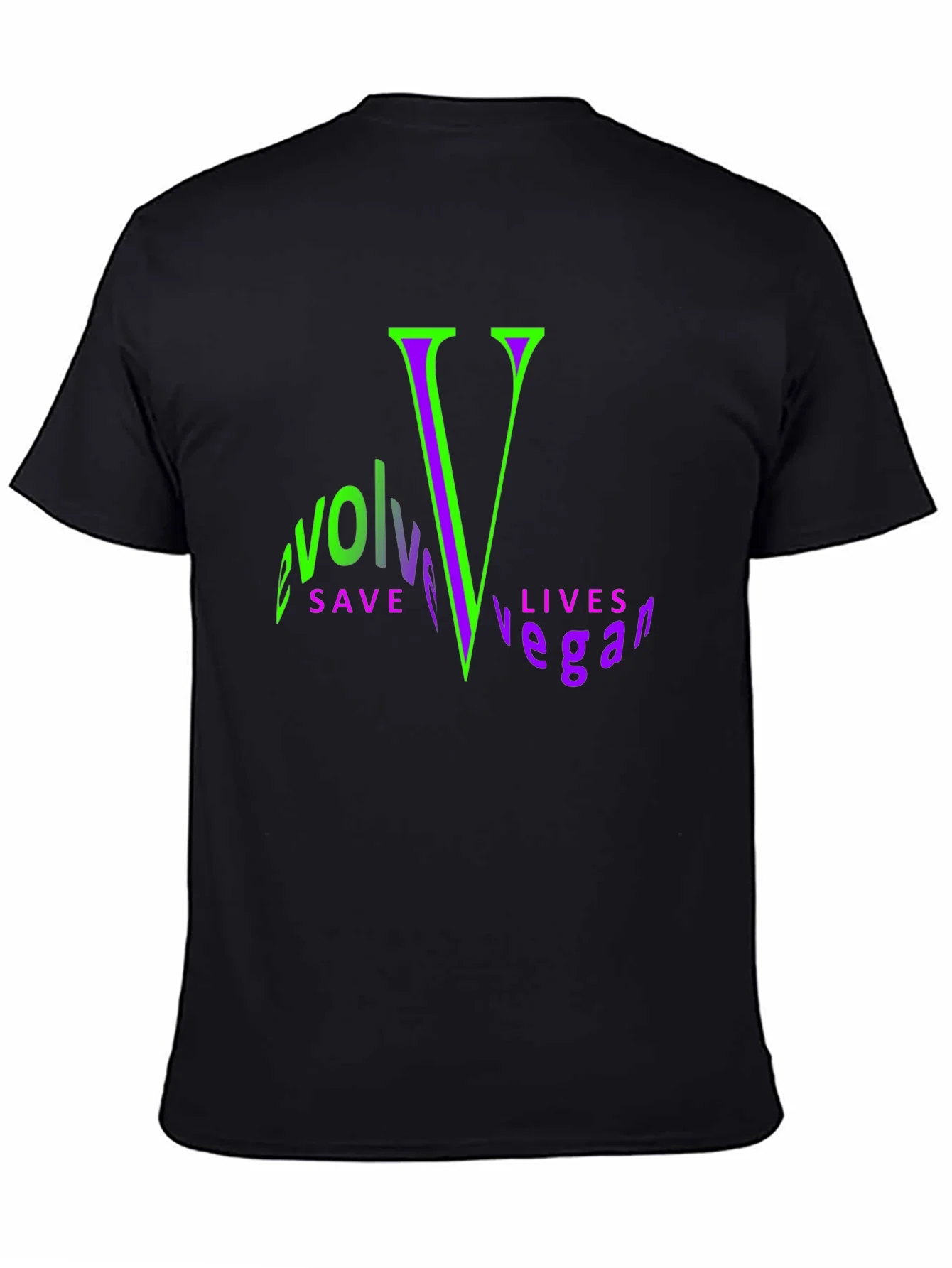Rebbecca Evolve Vegan Graphic Tee - Save Lives