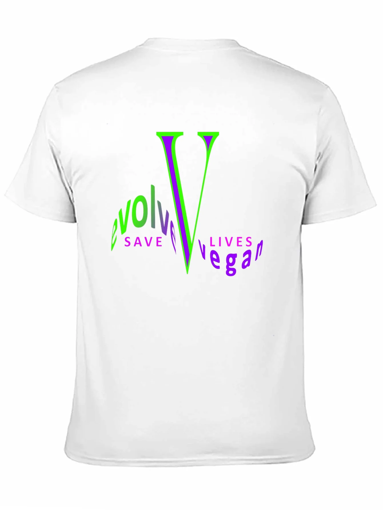 Rebbecca Evolve Vegan Graphic Tee - Save Lives