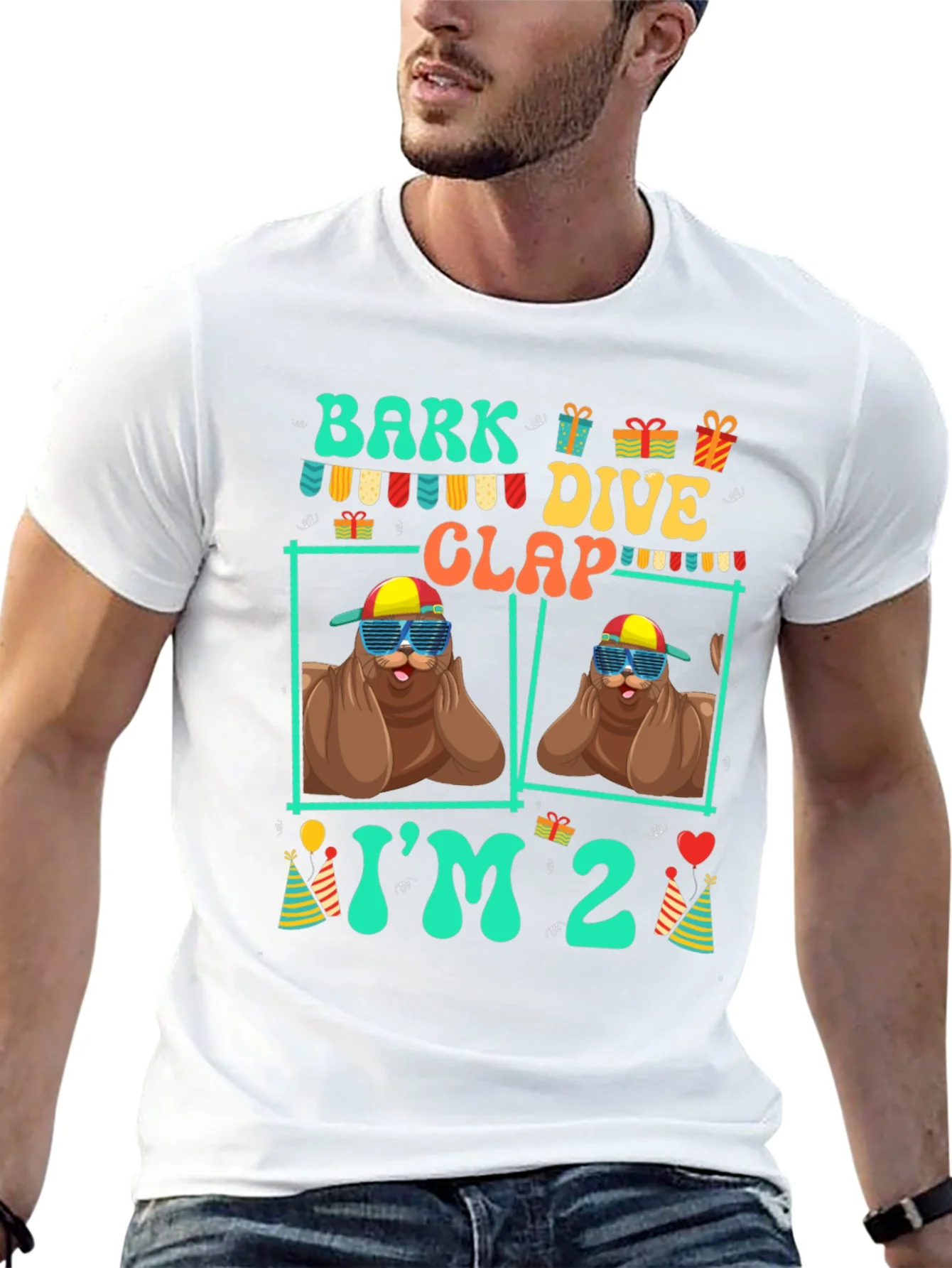Rebbecca Bark Dive Clap Im 2 T-Shirt