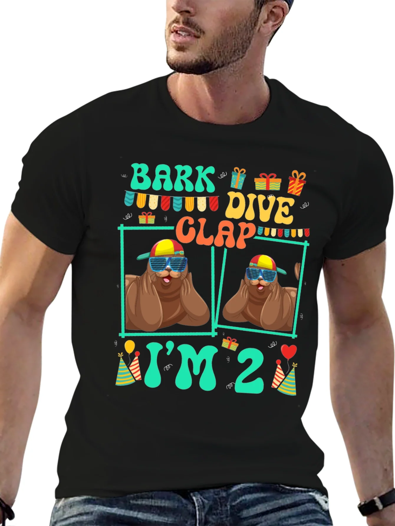 Rebbecca Bark Dive Clap Im 2 T-Shirt